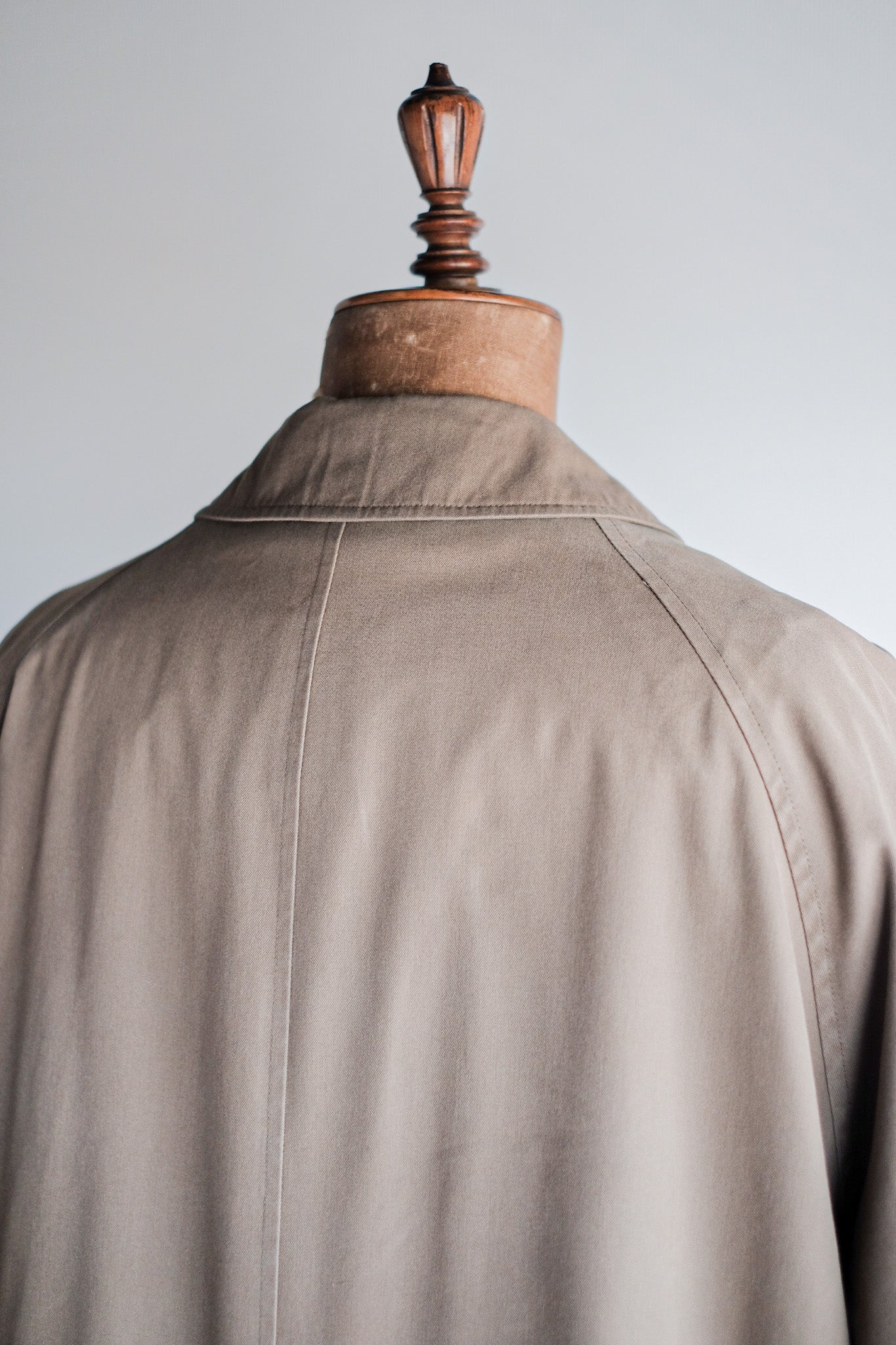 【~70's】Vintage Burberry's Single Raglan Rider Coat With Liner "JENS SORENSEN & CO. 別注"