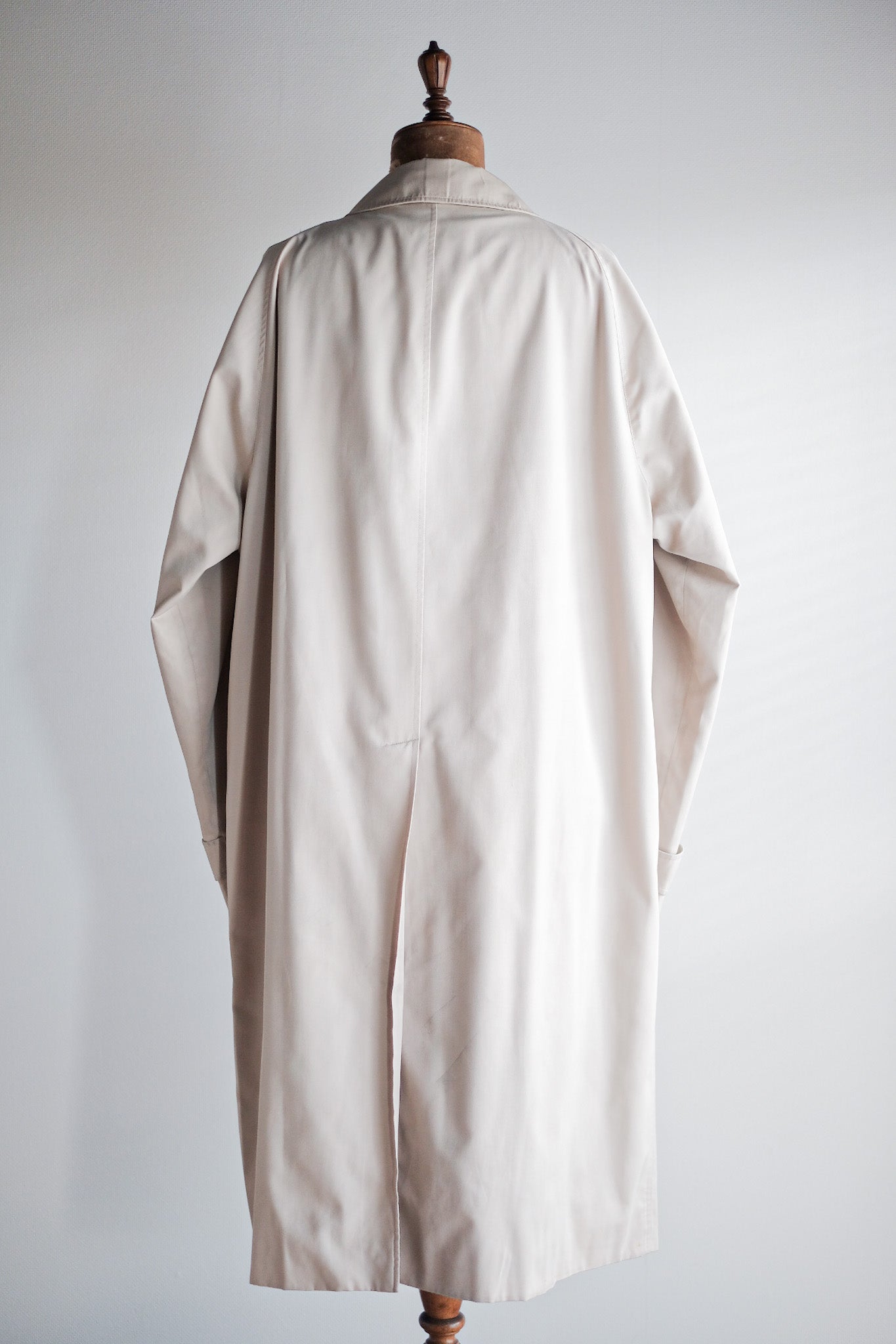 【~80's】Vintage Burberry's Single Raglan Balmacaan Coat
