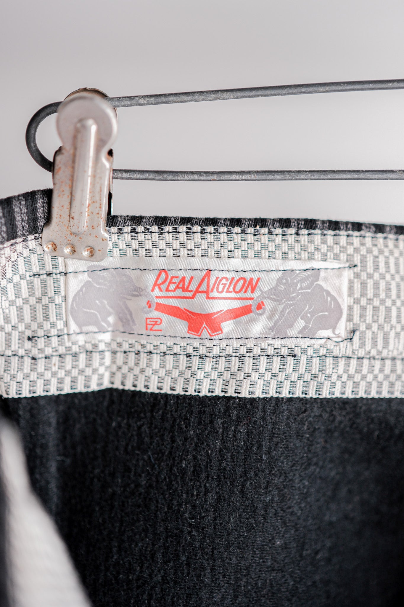 【~50's】French Vintage Cotton Striped Work Pants "Dead Stock"