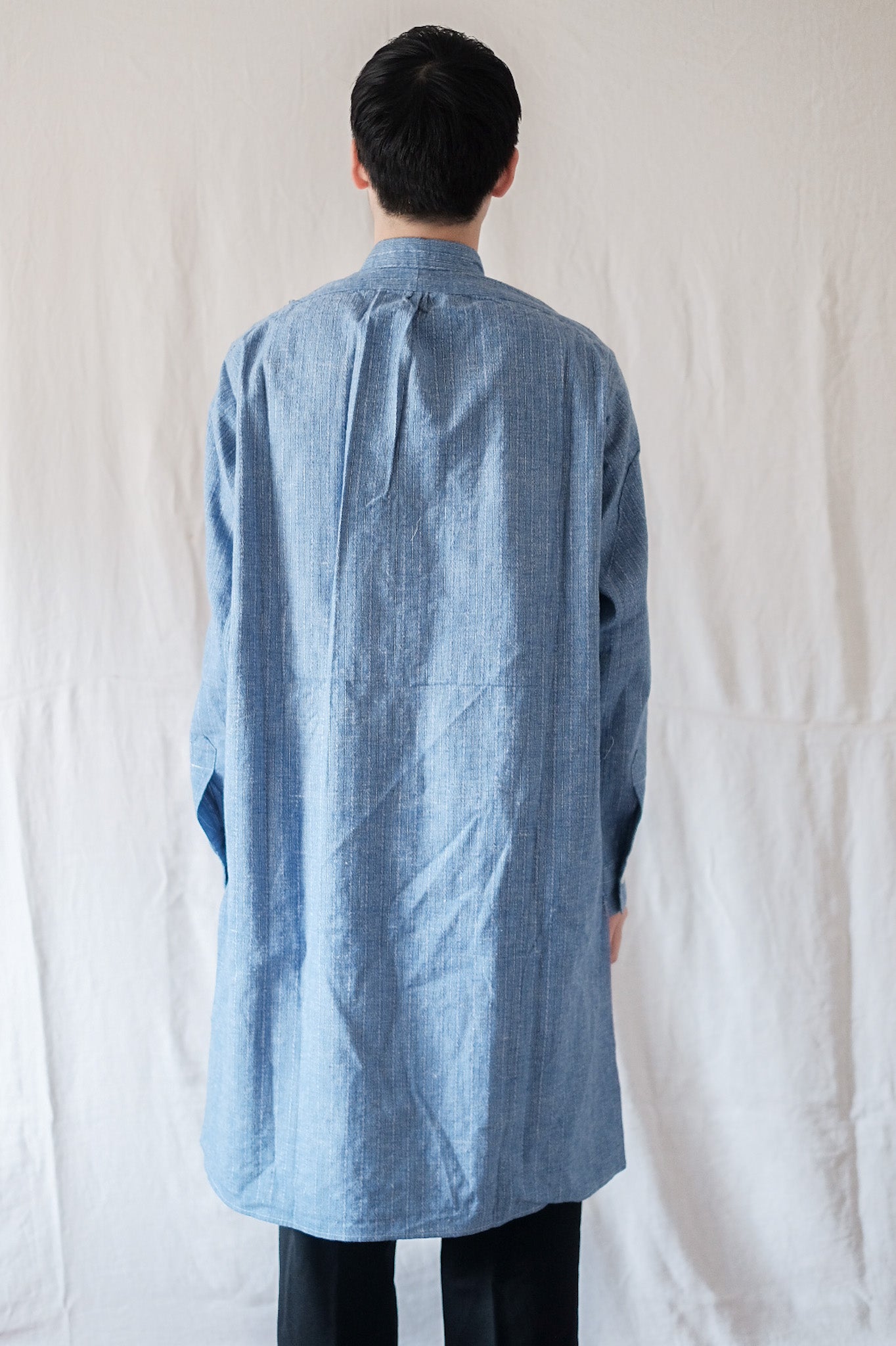 【~30's】French Vintage Grandpa Shirt "Dead Stock"