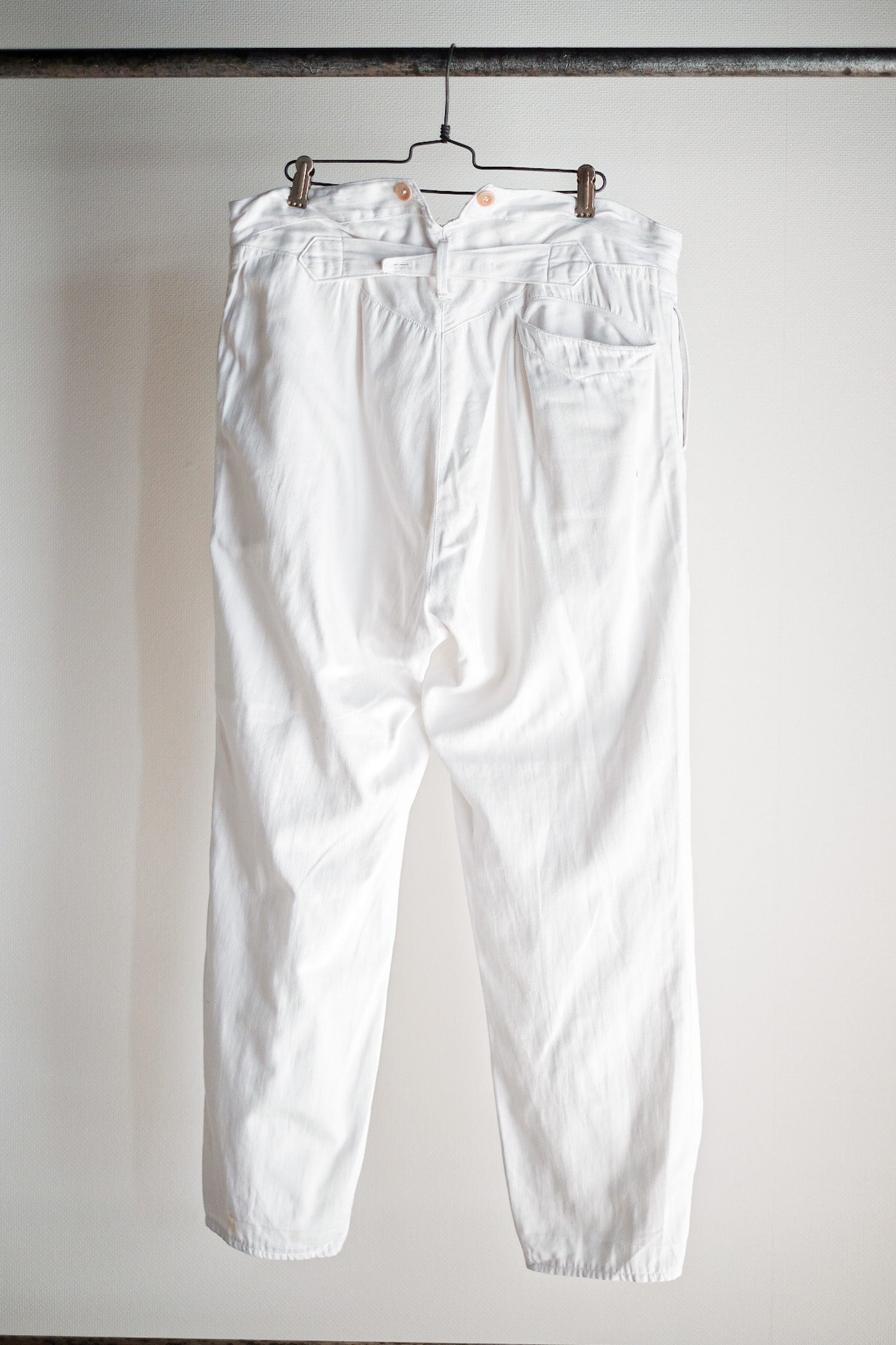 【~30's】German Vintage Cotton Silk Trousers