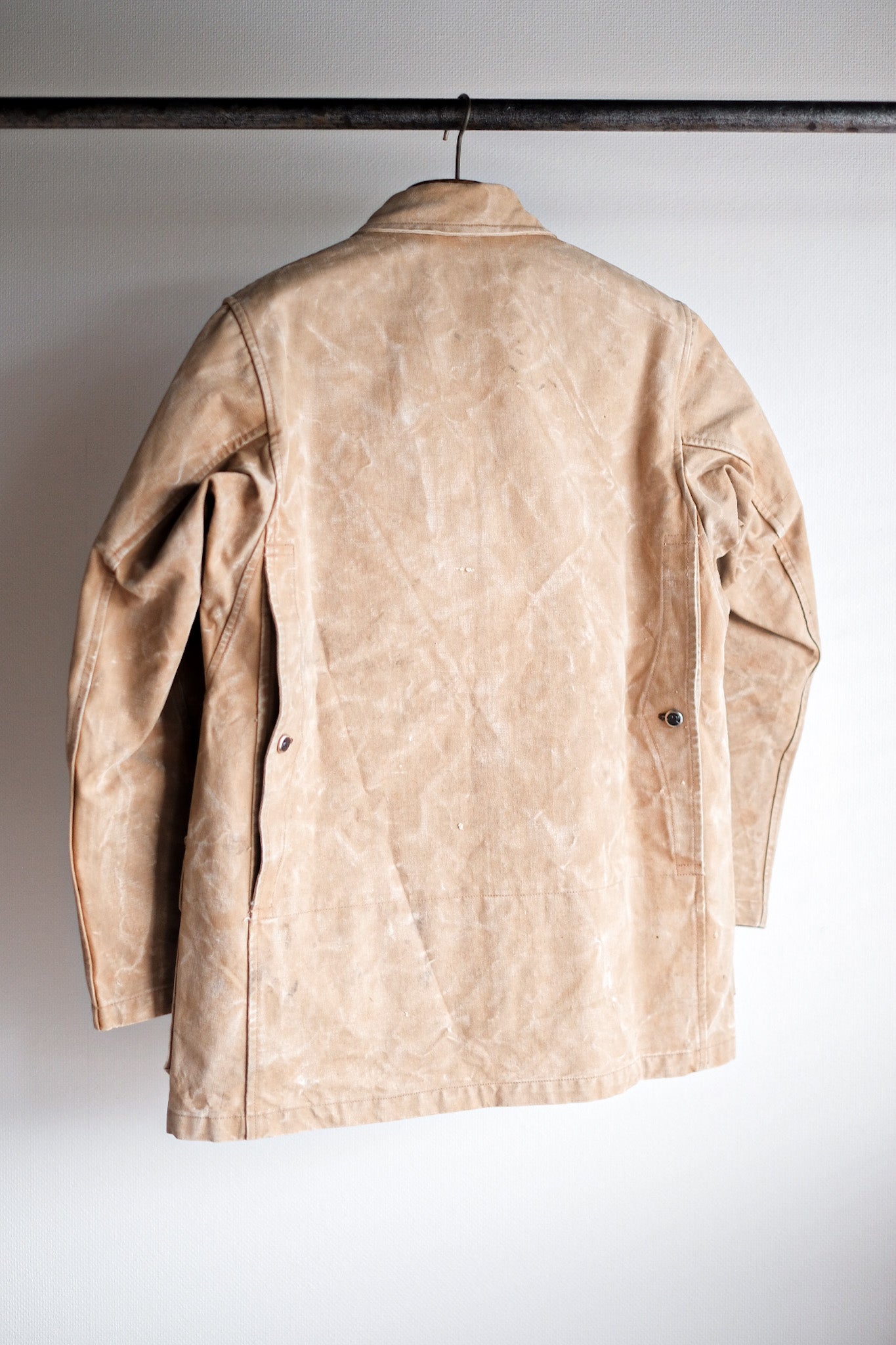 【~40's】French Vintage Cotton Canvas Hunting Jacket