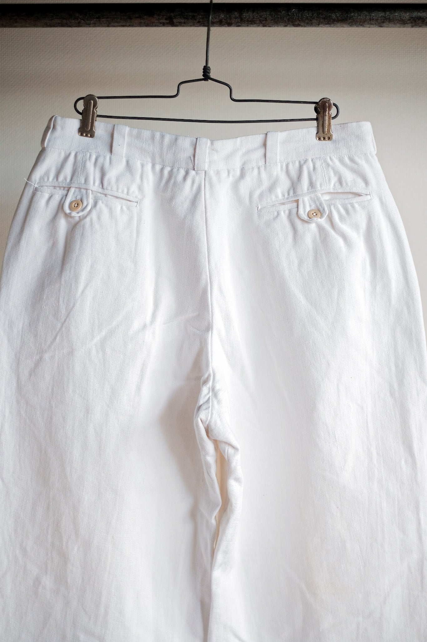 【~50's】French Vintage Linen Trousers