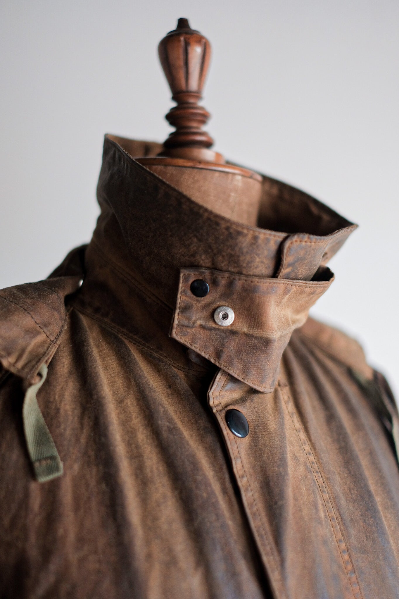 【~40's】Vintage Barbour "Solway Zipper" White Label
