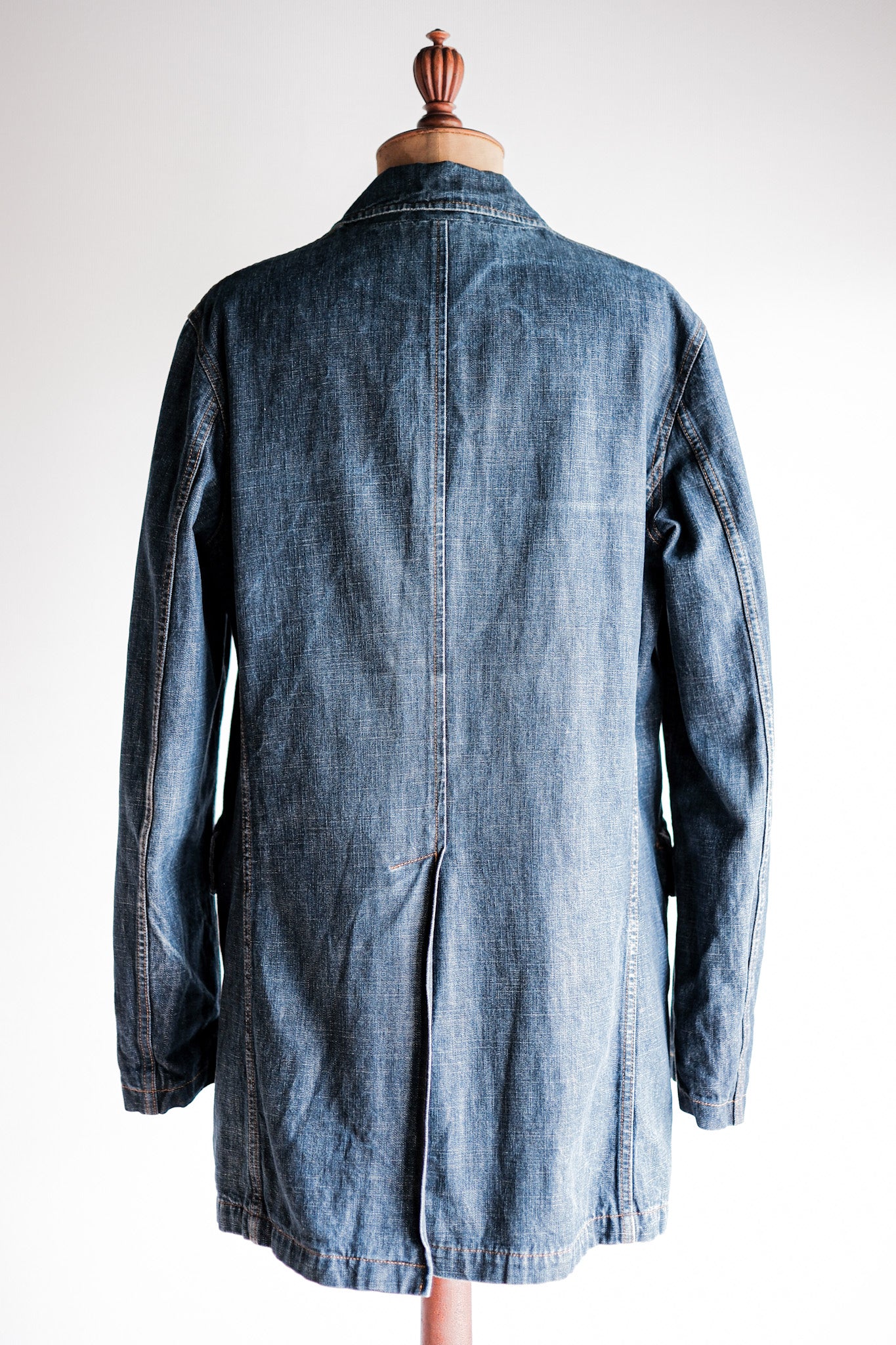 【~00’s】Old miu miu Double Breasted Denim Coat