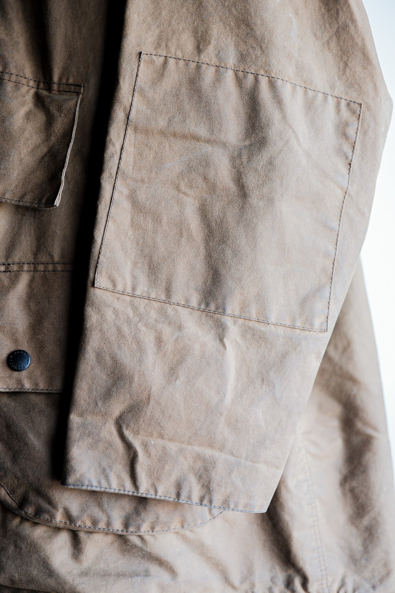 ［~90’s］Vintage Barbour “LONGSHOREMAN” 3 Crest Size.EX LARGE