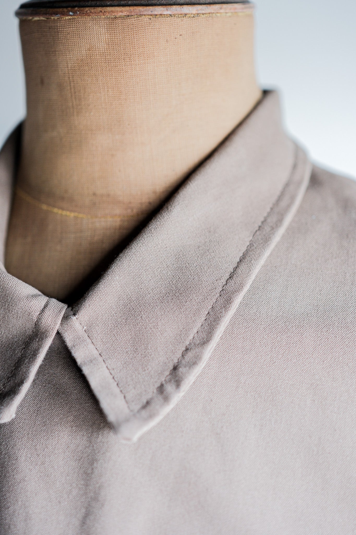 ［~50's］French Vintage Cotton Linen Canvas Hunting Jacket "Dead Stock"