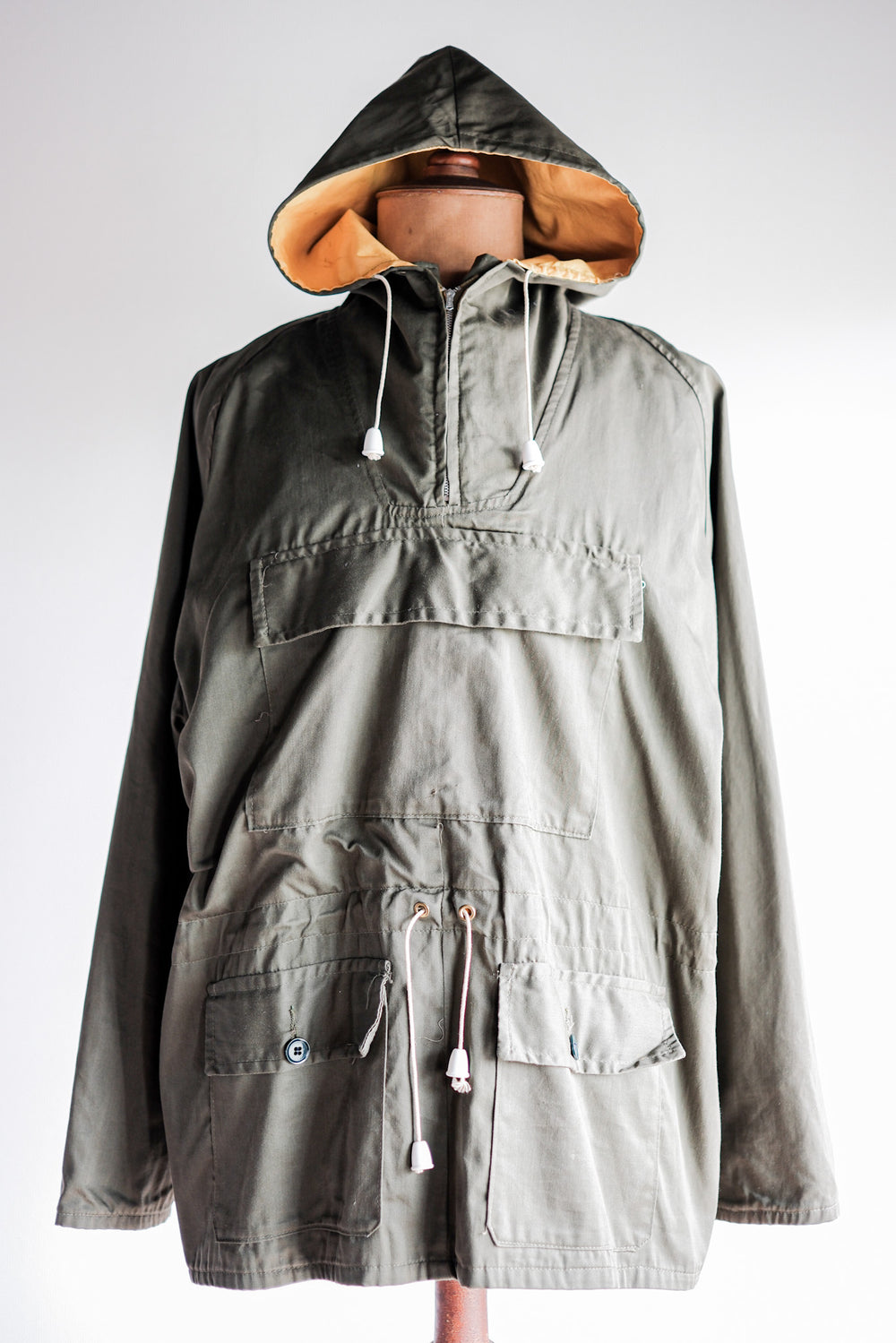 【~60's】British Vintage Belstaff Type Cotton Smock