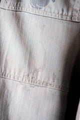 [~ 40's] WWⅱS.C P-44 HBT Jacket "Paint Hand Paint"