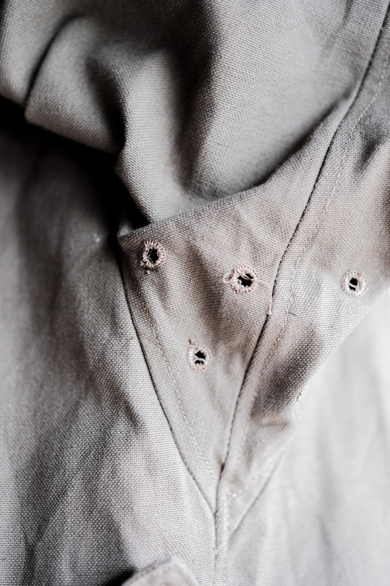 【~40's】French Army M38 Double Breasted Motorcycle Jacket Size.2 "1st Type" "Dead Stock"