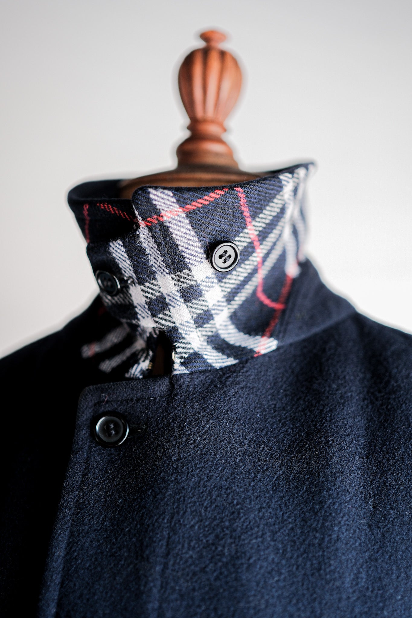 【~80's】Vintage Burberrys Single Raglan Wool & Alpaca Balmacaan Belted Coat With Chin Strap Size.54RL "HESPEN MODE-SPORT BREMEN. 別注"
