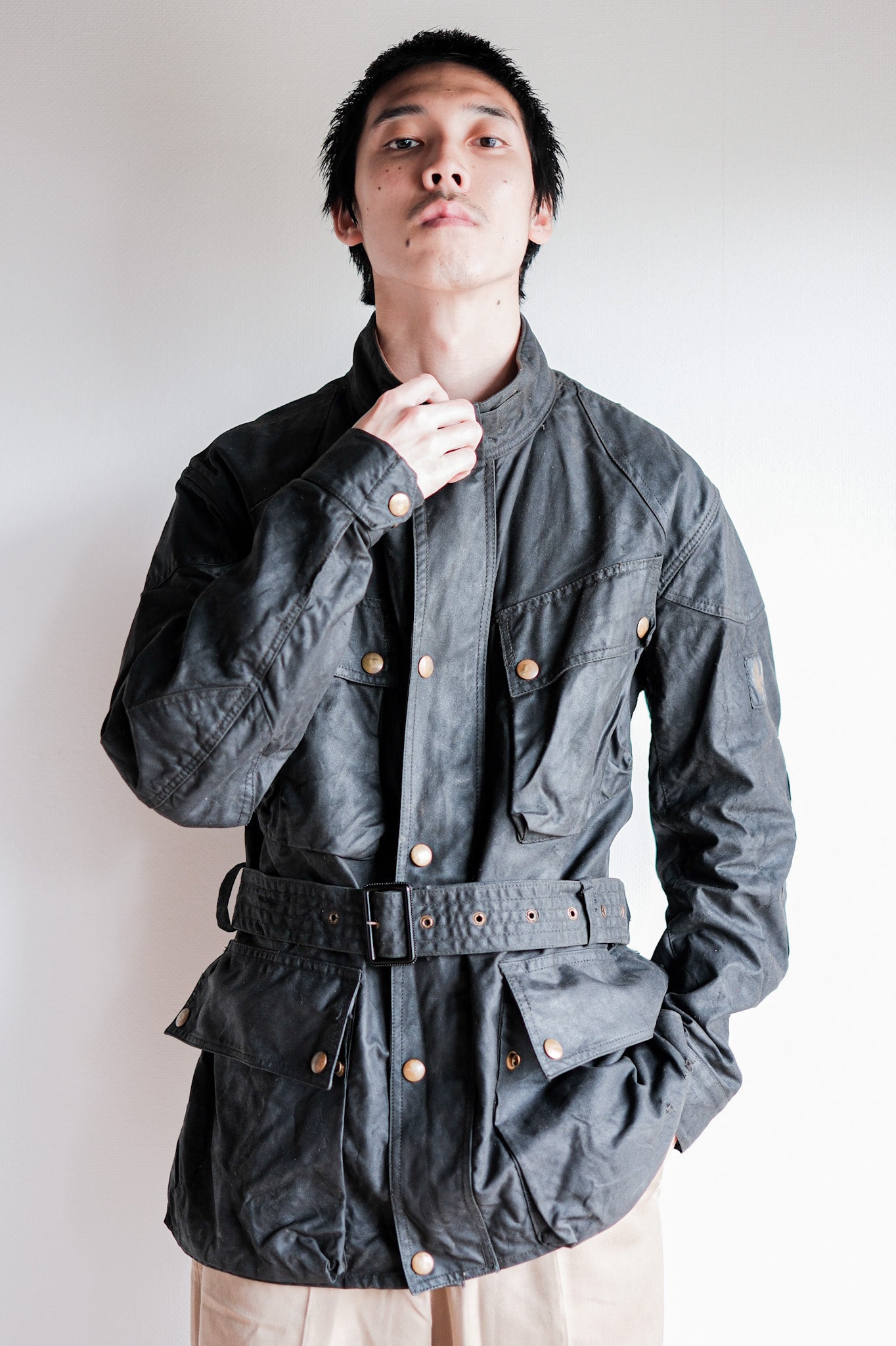［~60's］Vintage Belstaff Waxed Jacket "TRIALMASTER" "Red Label"