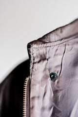 [~ 80's] Willis & Geiger A-2 Type Leather Jacket Size.44 "Made in US.A"