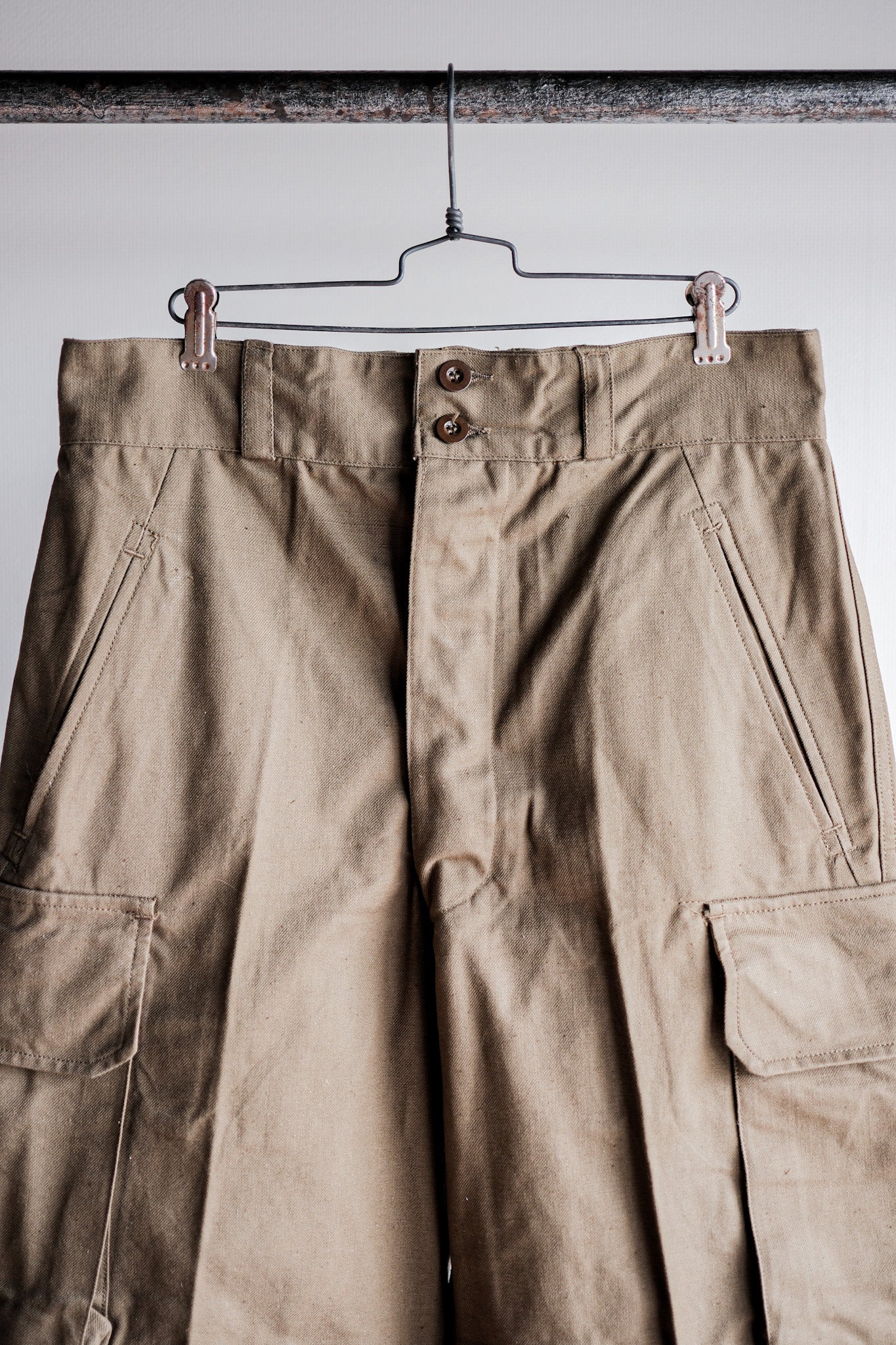 ［~50's］French Army M47 Field Trousers Size.13 "Dead Stock"
