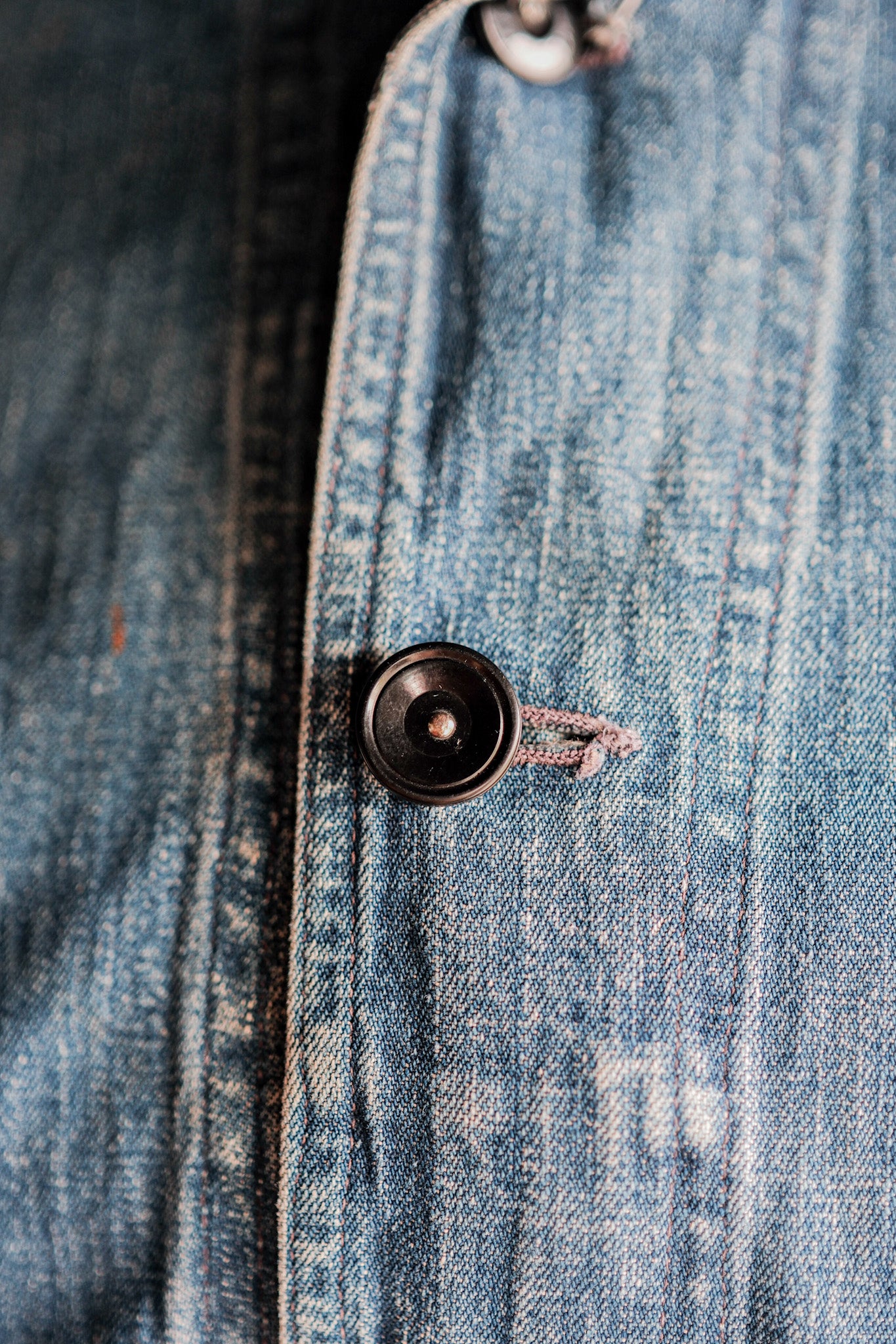 ［~40’s］WWⅡ U.S.NAVY Shawl Collar Denim Coverall