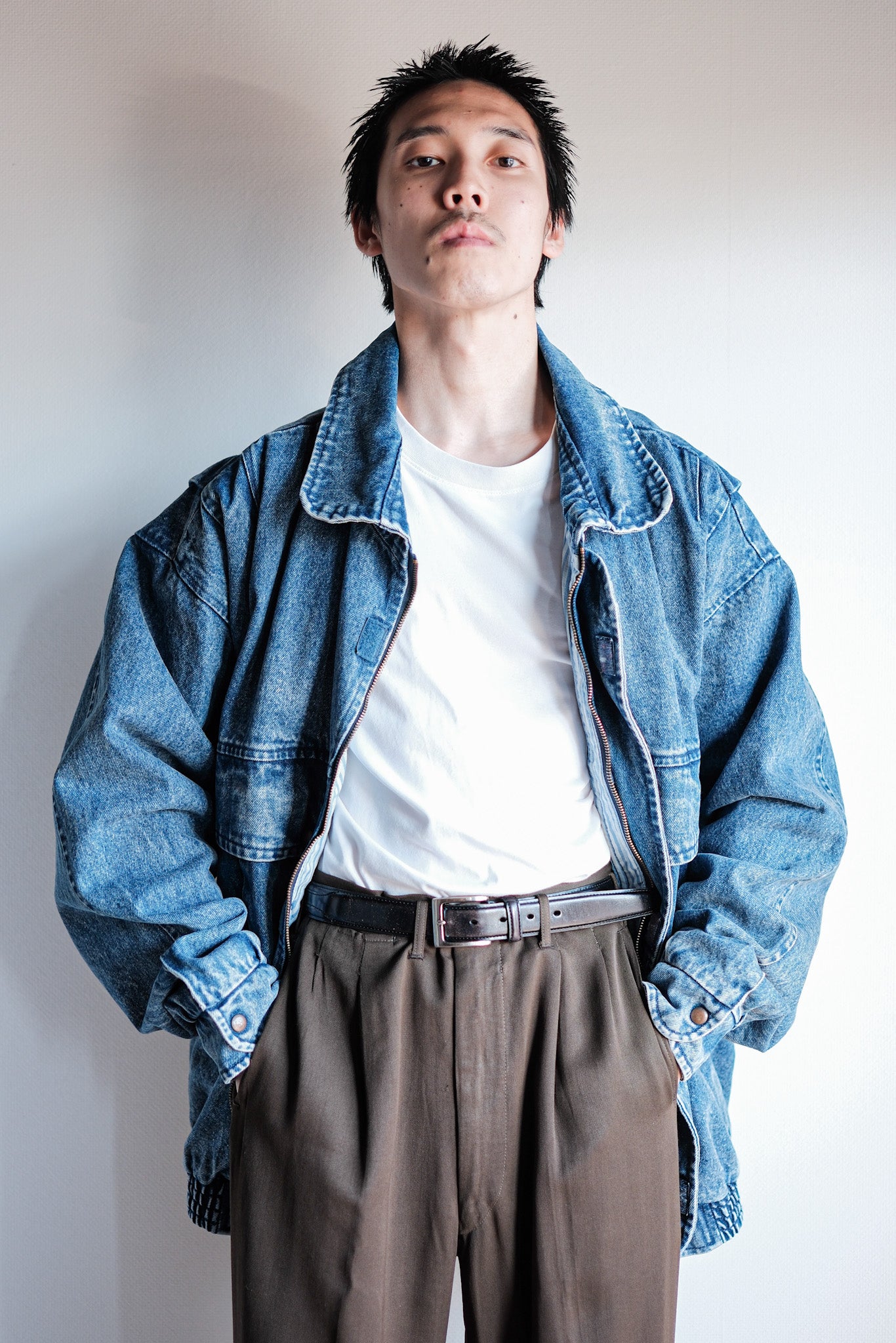 [~ 80's] veste en jean vintage italien