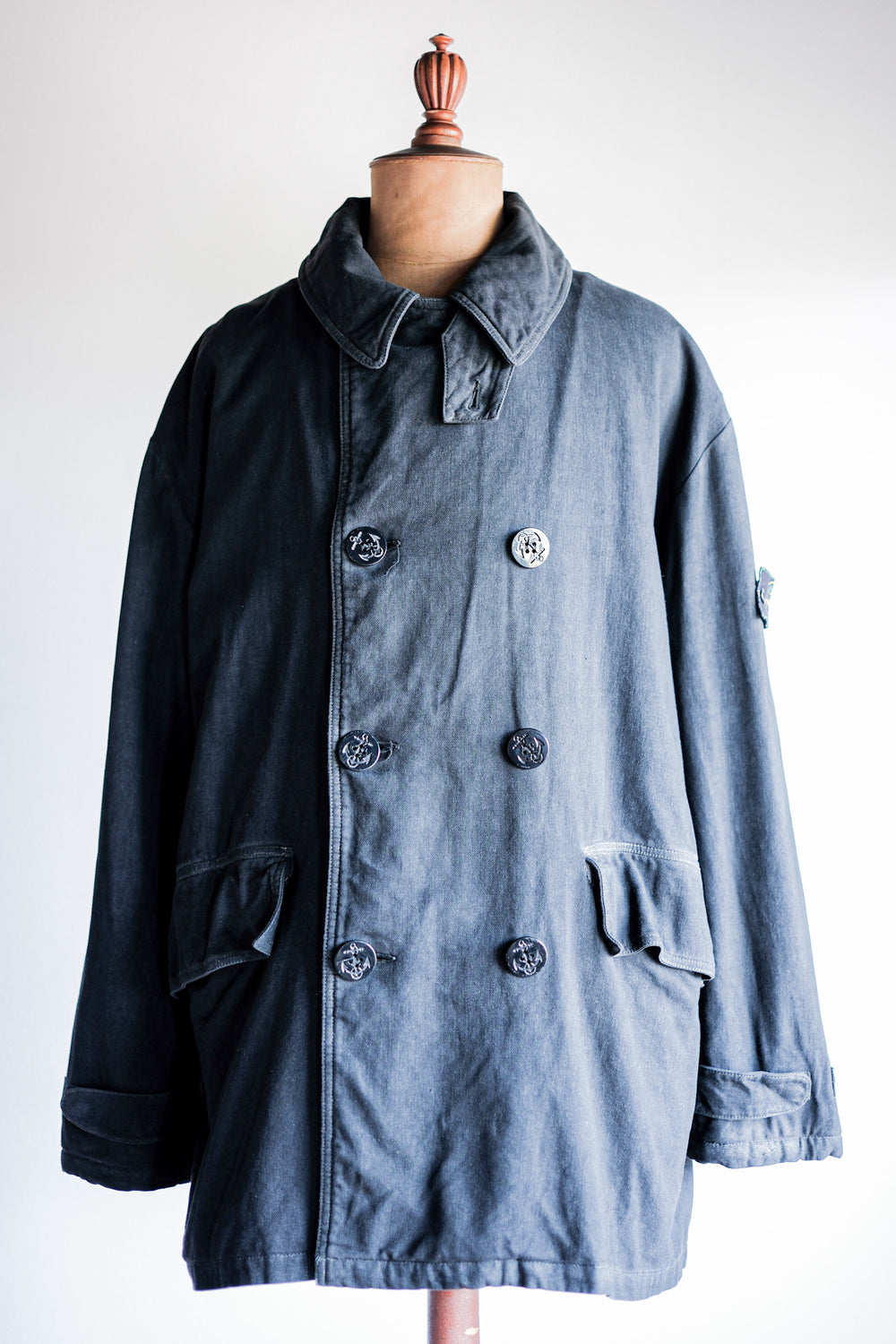 ［~90’s］Old STONE ISLAND Double Breasted Jacket Size.XXL “Marina Archive”
