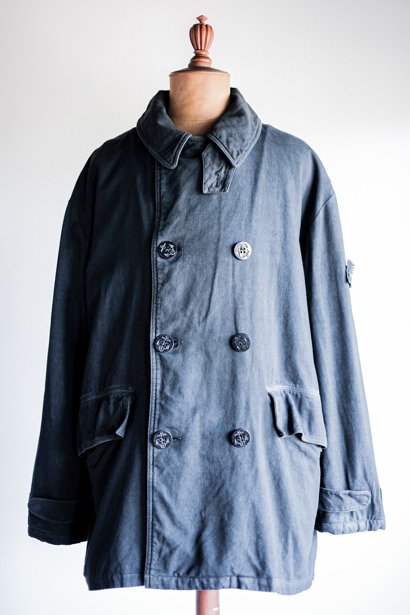 ［~90’s］Old STONE ISLAND Double Breasted Jacket Size.XXL “Marina Archive”