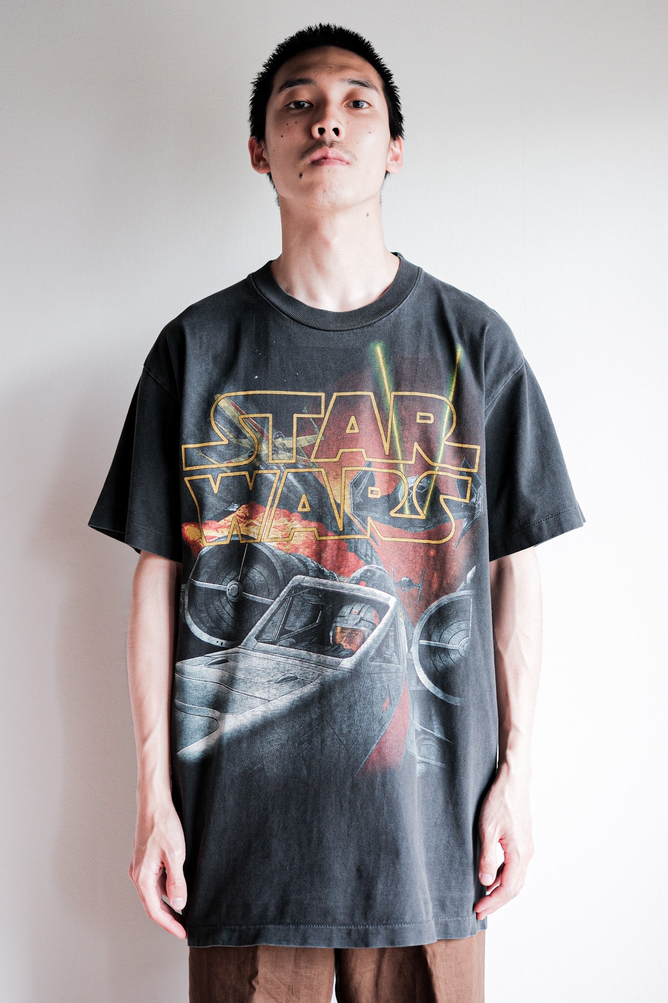 ［~90's］Vintage Movie Print T-shirt Size.L "Star Wars" "Made in U.S.A."