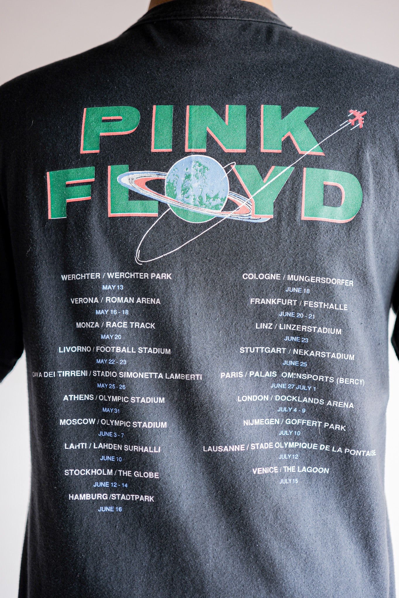 [~ 90 년대] 빈티지 음악 프린트 티셔츠 "핑크 플로이드"