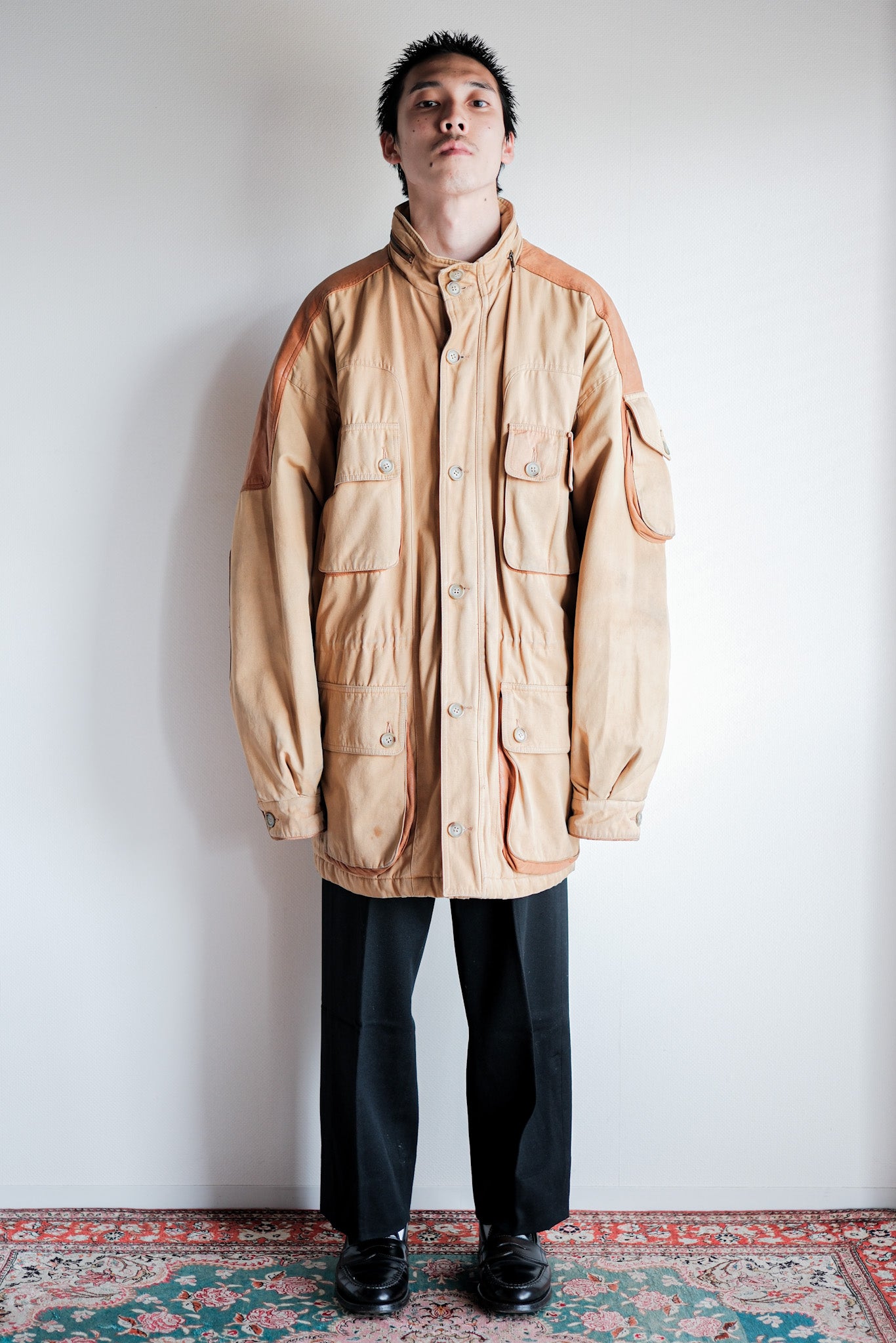 ［~90's］Willis&Geiger Cotton Safari Jacket Size.M