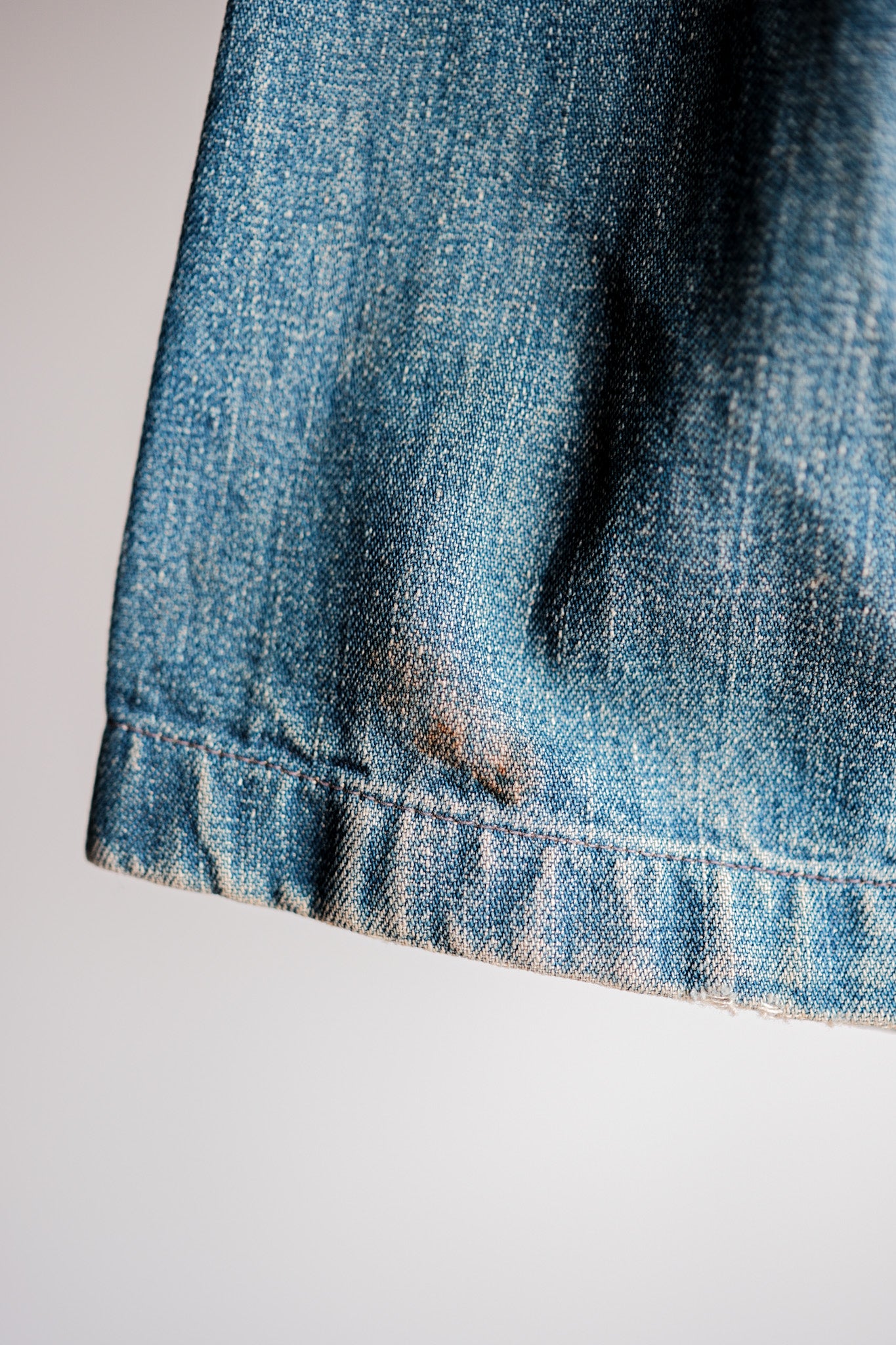 ［~40’s］WWⅡ U.S.NAVY Shawl Collar Denim Coverall
