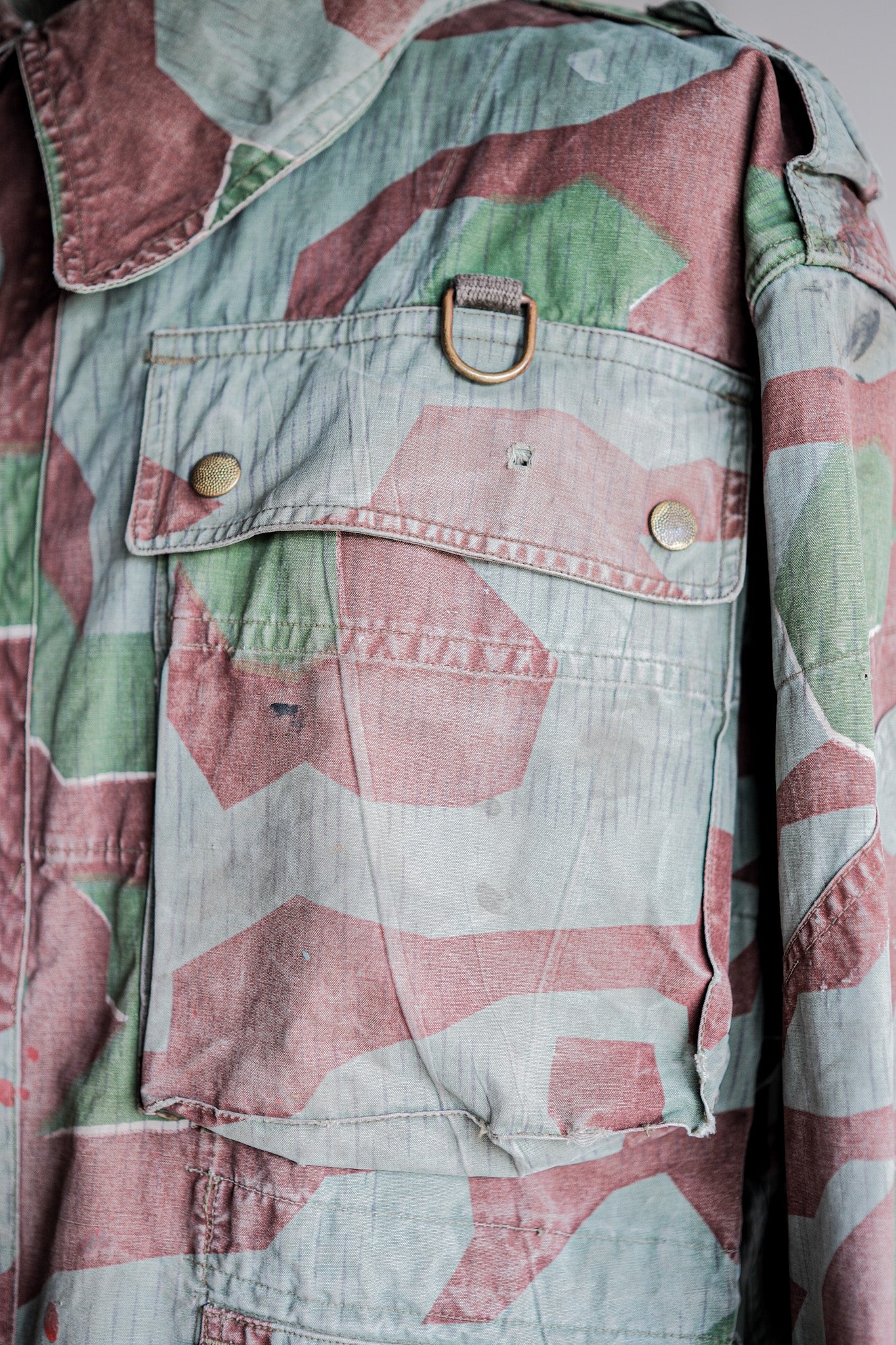 ［~50's］German Army Splinter Camouflage Paratrooper Jacket