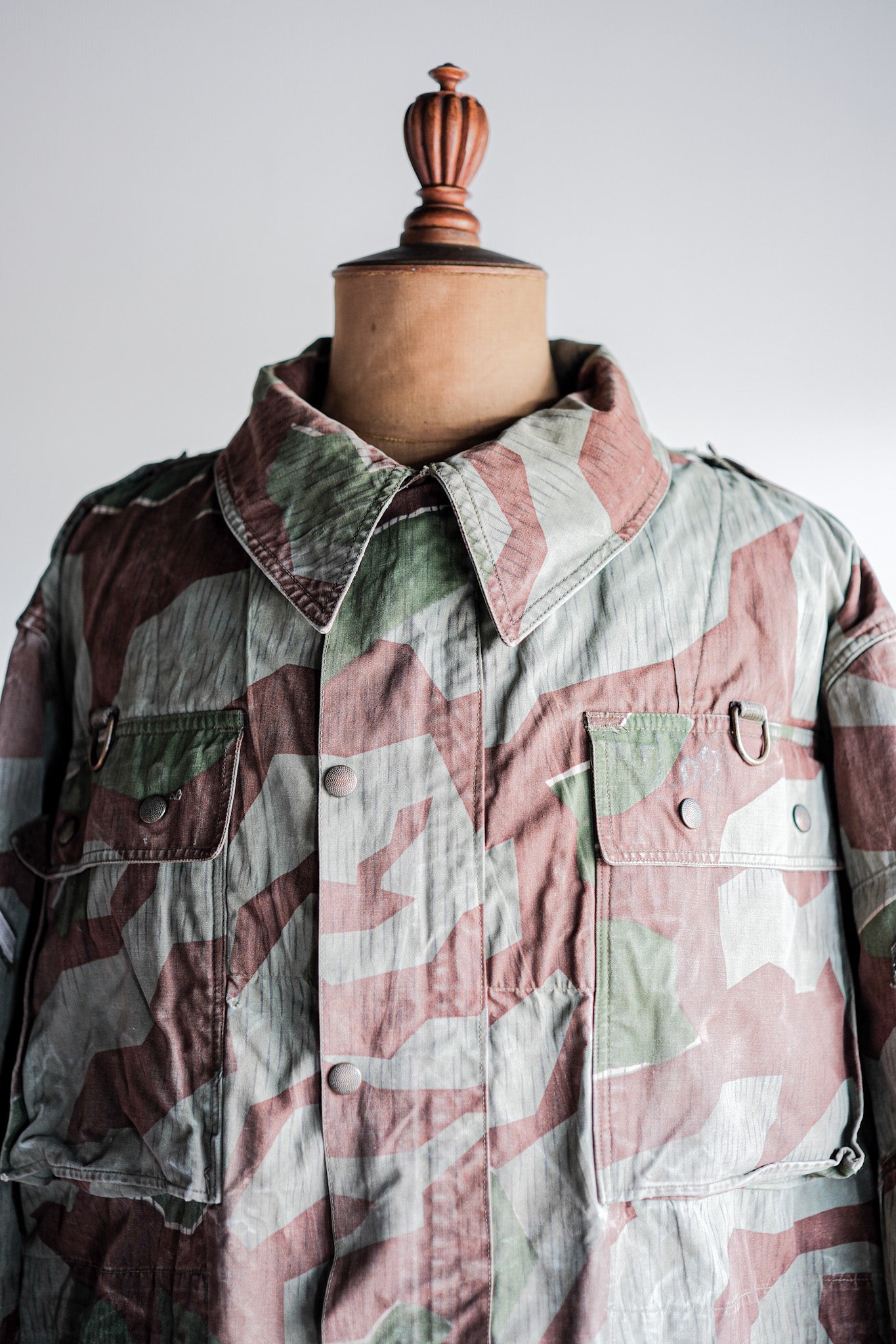 【~50's】German Army Splinter Camouflage Paratrooper Jacket
