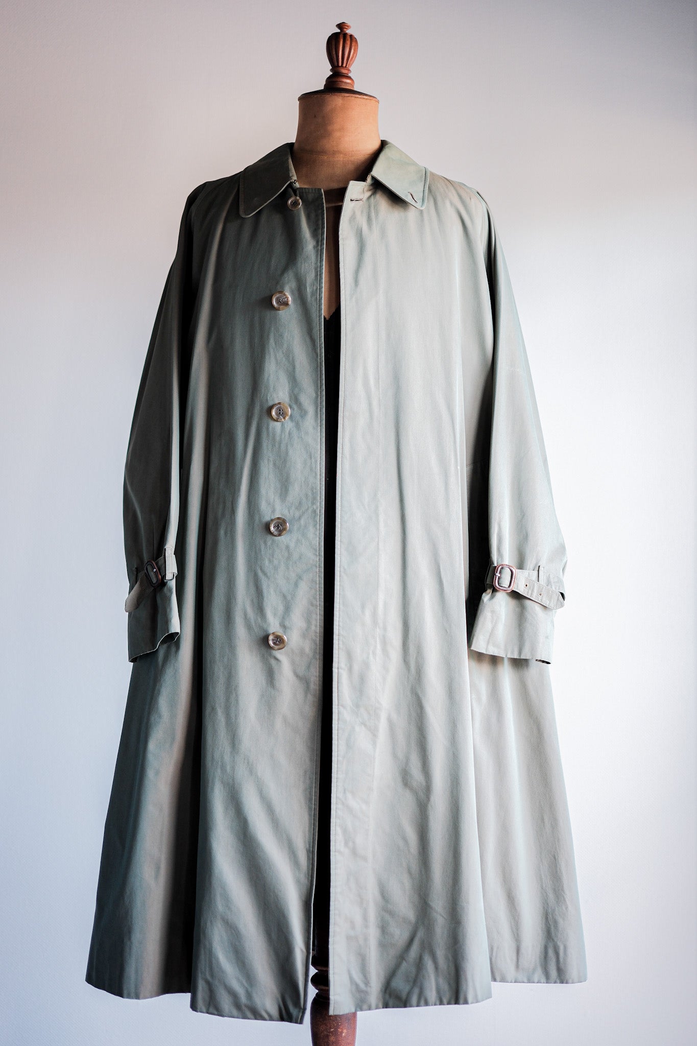 ［~70's］Vintage Burberrys Single Raglan Rider Coat C100 With Liner Size.52RL "TAMAMUSHI"