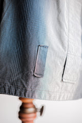 [~ 80's] Old Gianni Versace Cotton Striped Jacket Size.42
