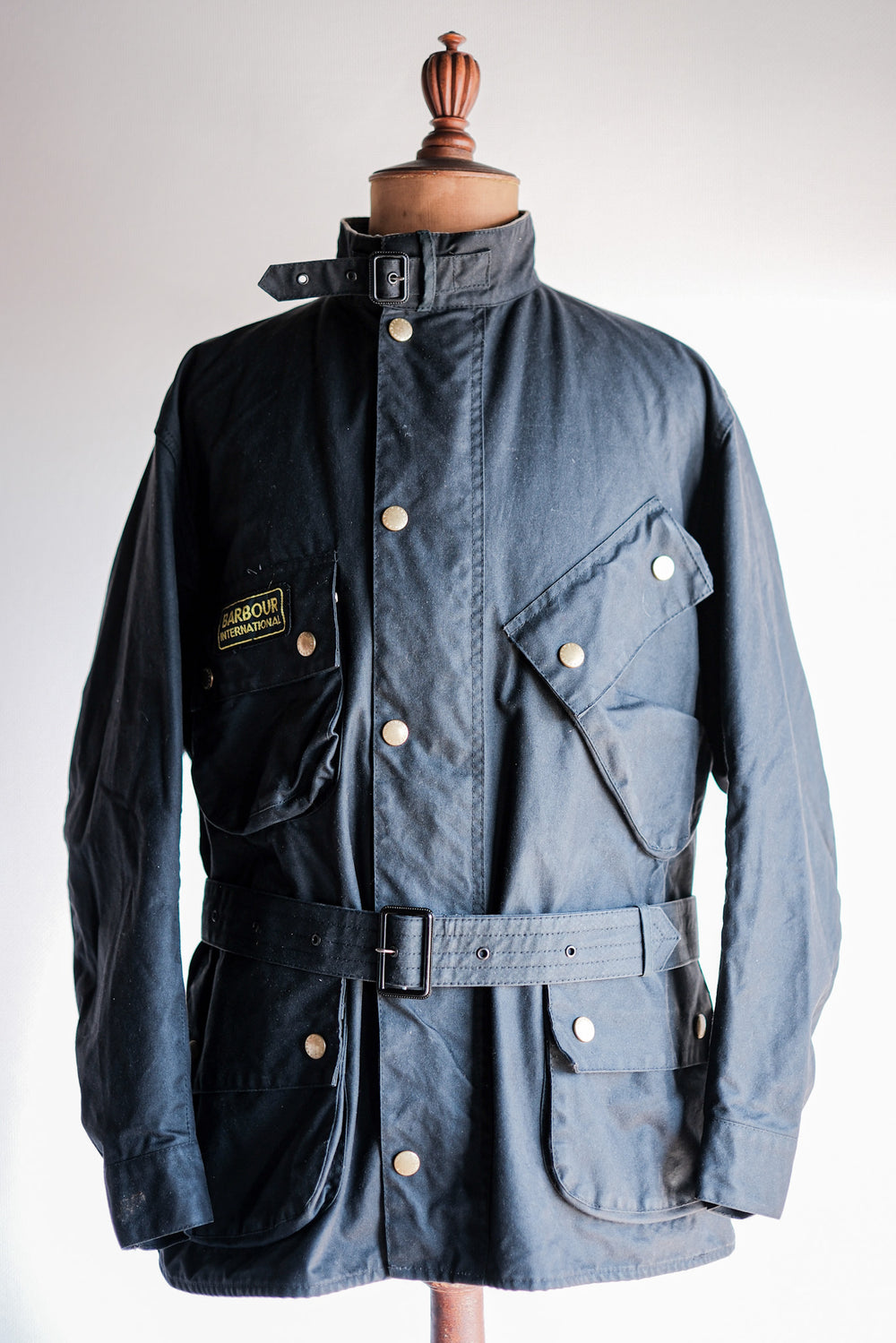 ［~90's］Vintage Barbour "INTERNATIONAL SUIT" 3 Crest Size.44