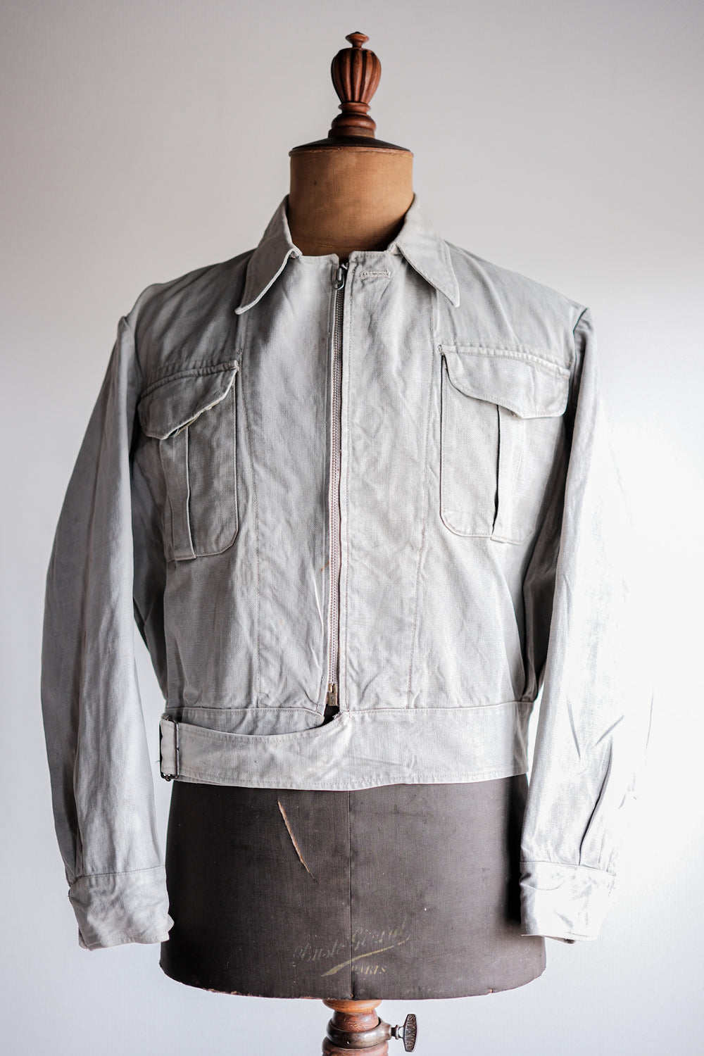 ［~40's］French Army M44 Battle Dress Jacket Size.42 "Modified"
