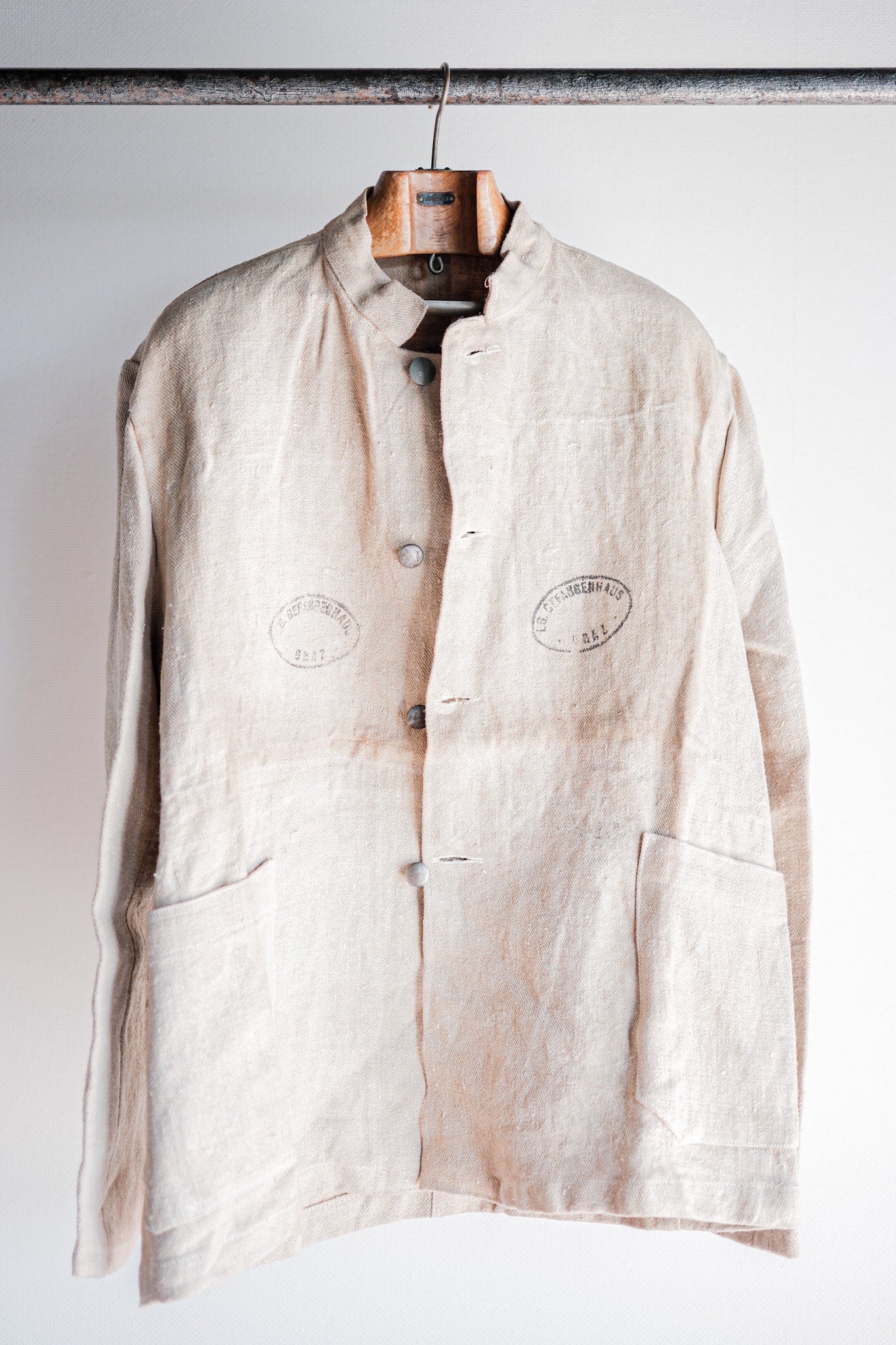 ［~30's］German Army Linen Twill Jacket "Dead Stock"