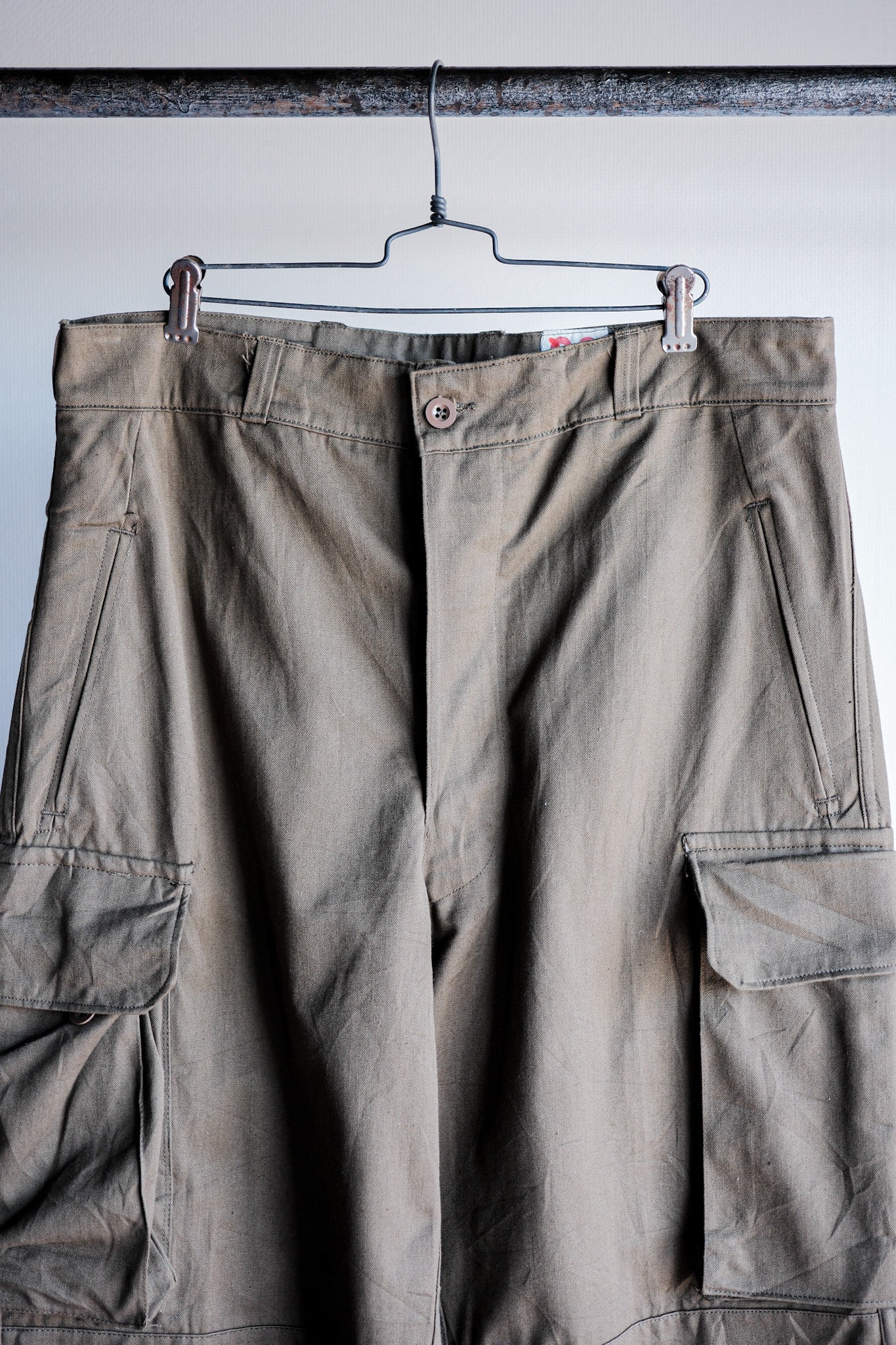 ［~60's］French Army M47 Field Trousers Size.84M "Dead Stock"