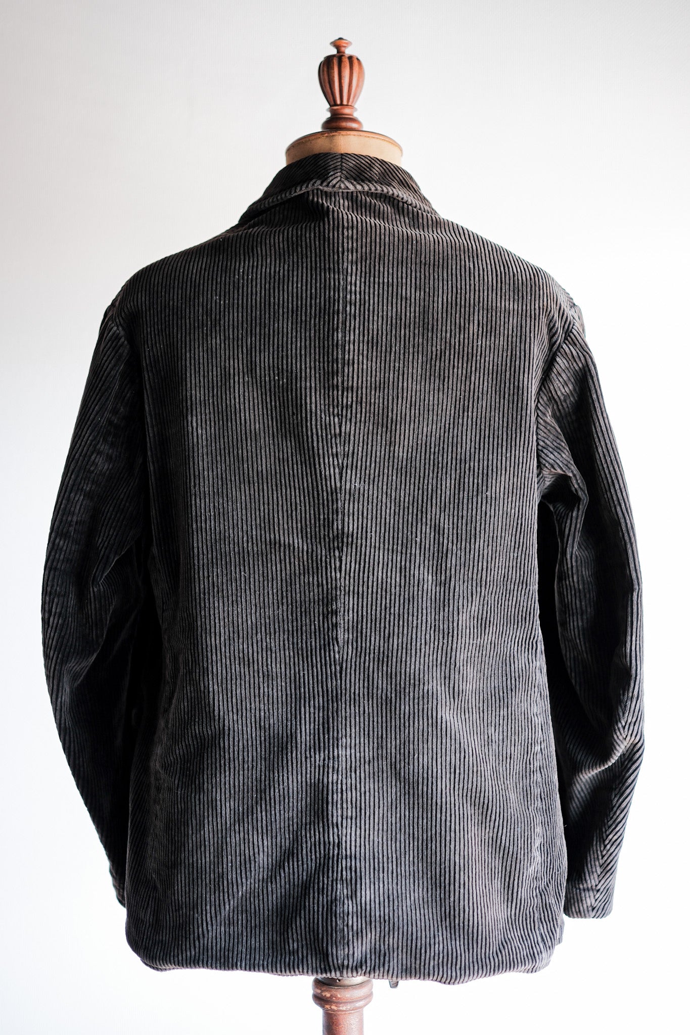 【~50's】French Vintage Dark Brown Corduroy Work Jacket