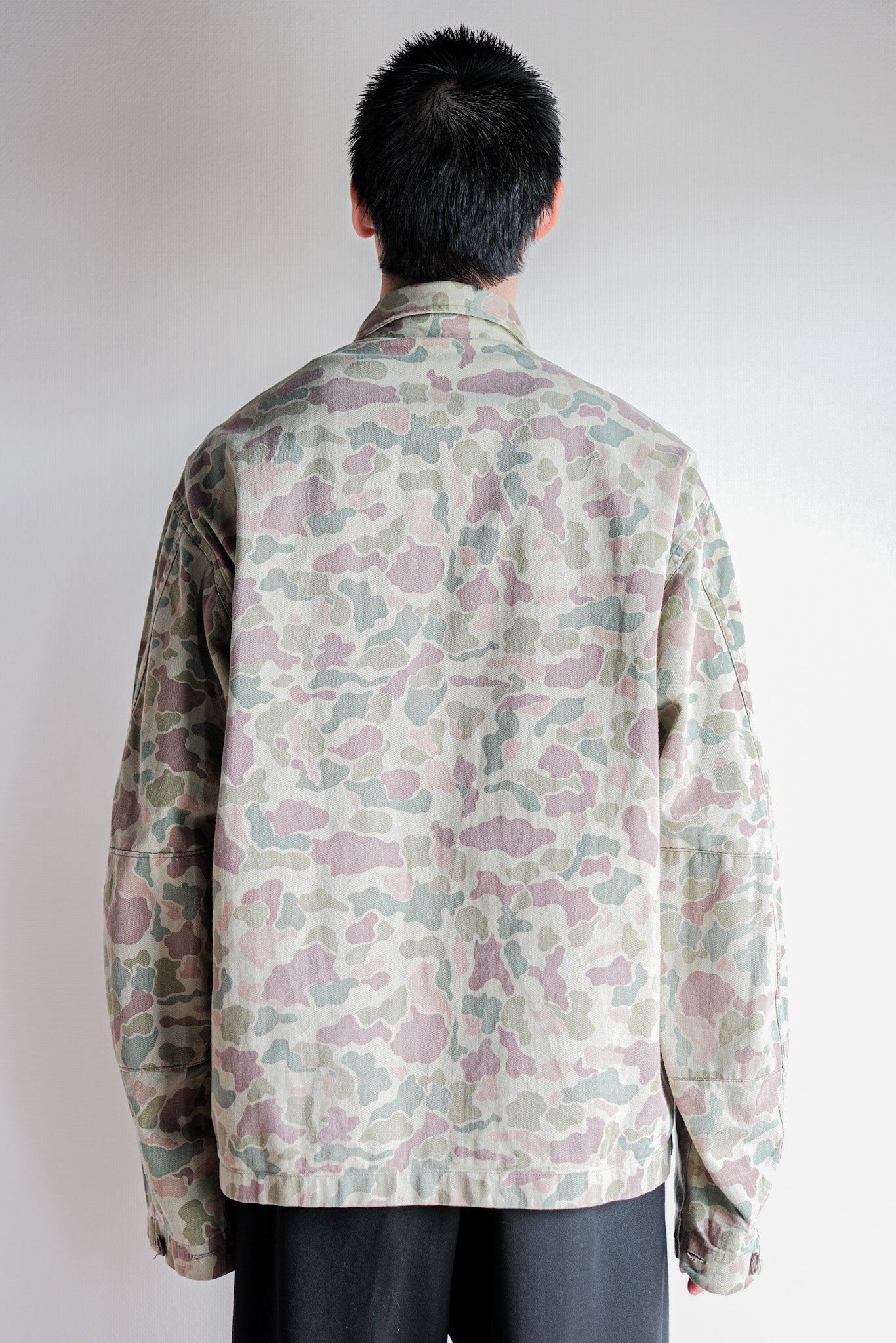 ［~50's］Dutch Army Frogskin Camouflage Field Jacket Size.52