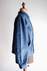 [~ 40's] แจ็คเก็ตนักปั่นจักรยาน Twill Cotton Vintage French