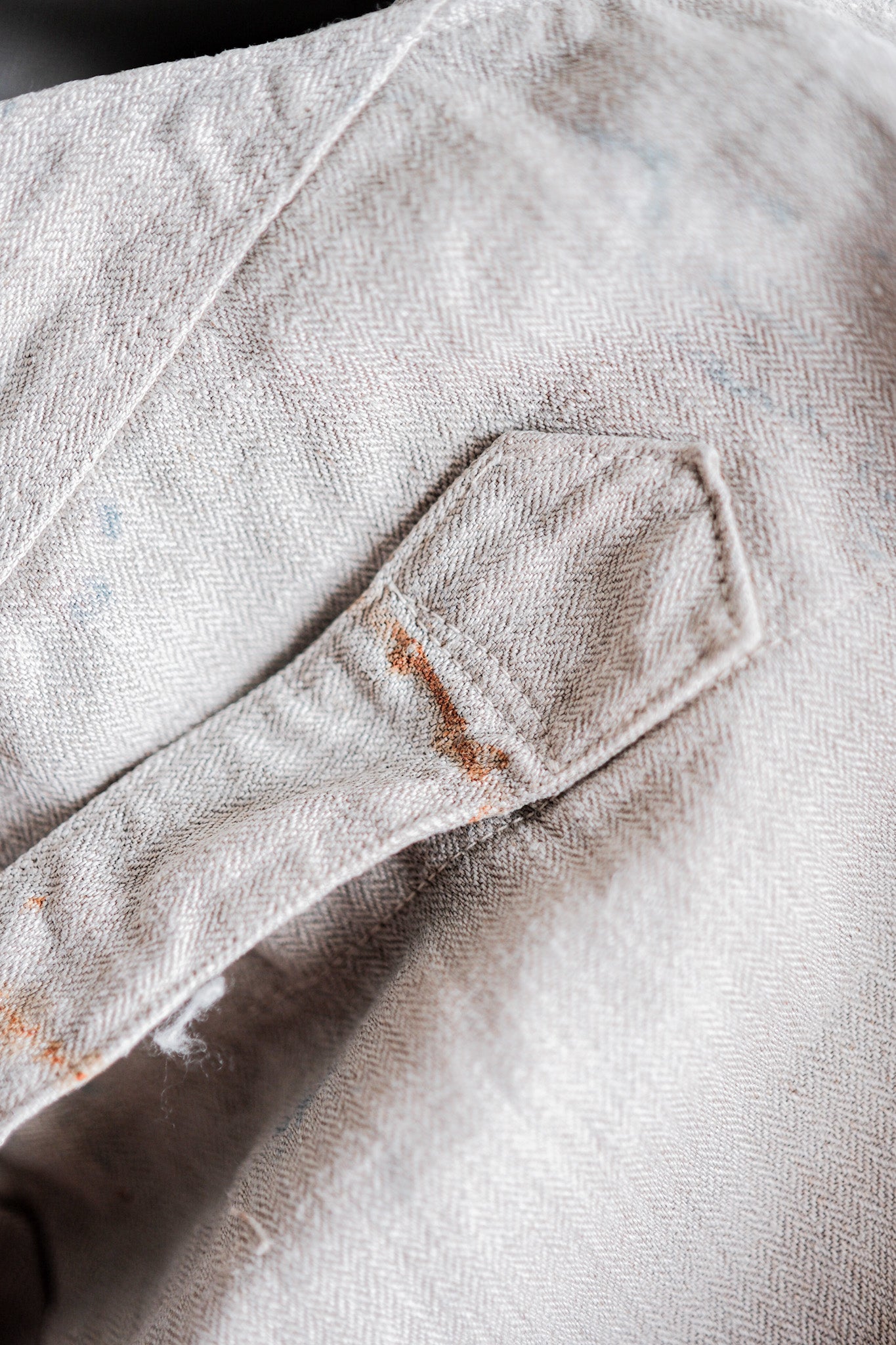 ［~40's］WW2 German Army Drillich HBT Linen Trousers