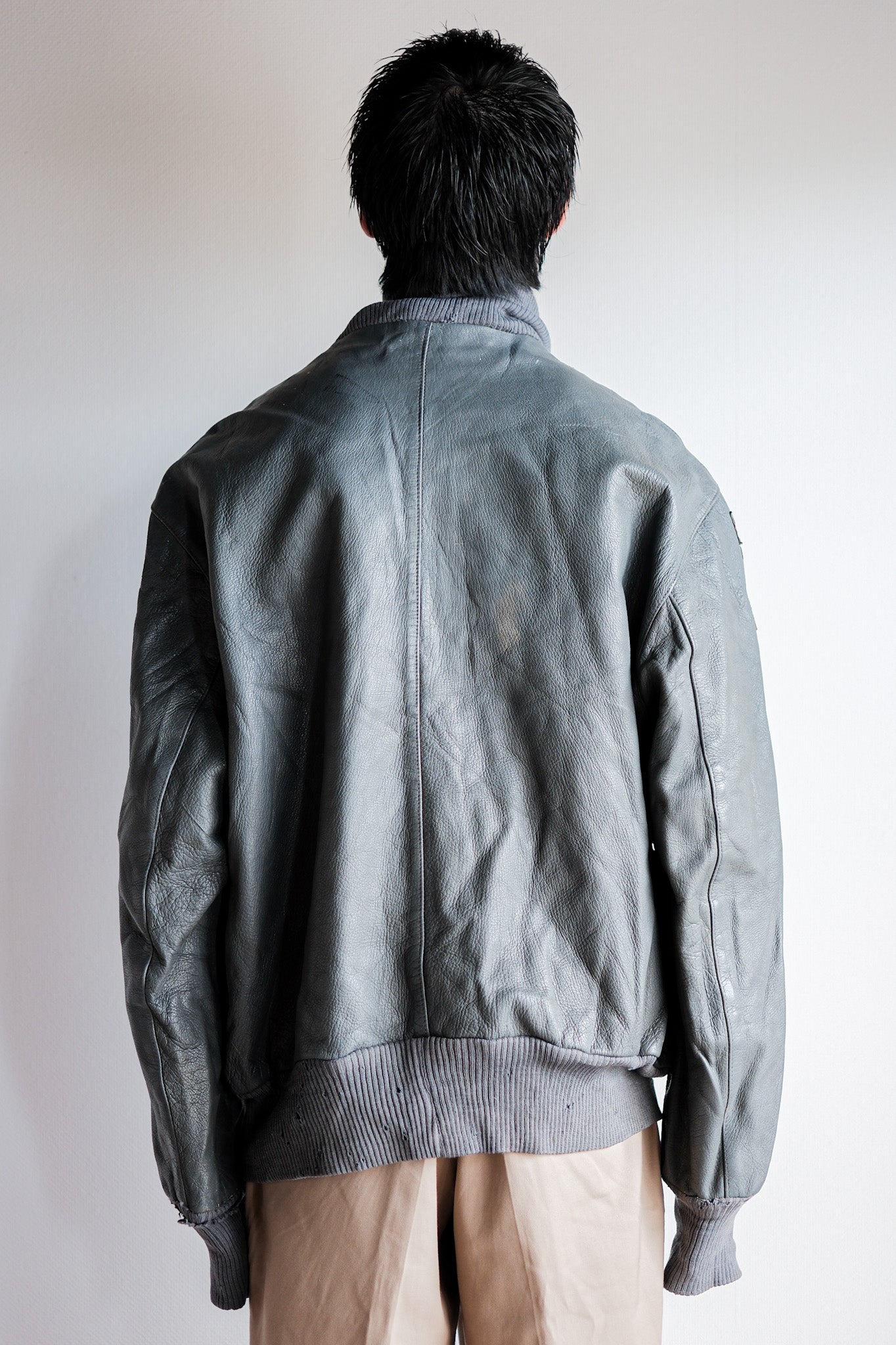 【~60’s】West German Air Force Pilot Leather Jacket