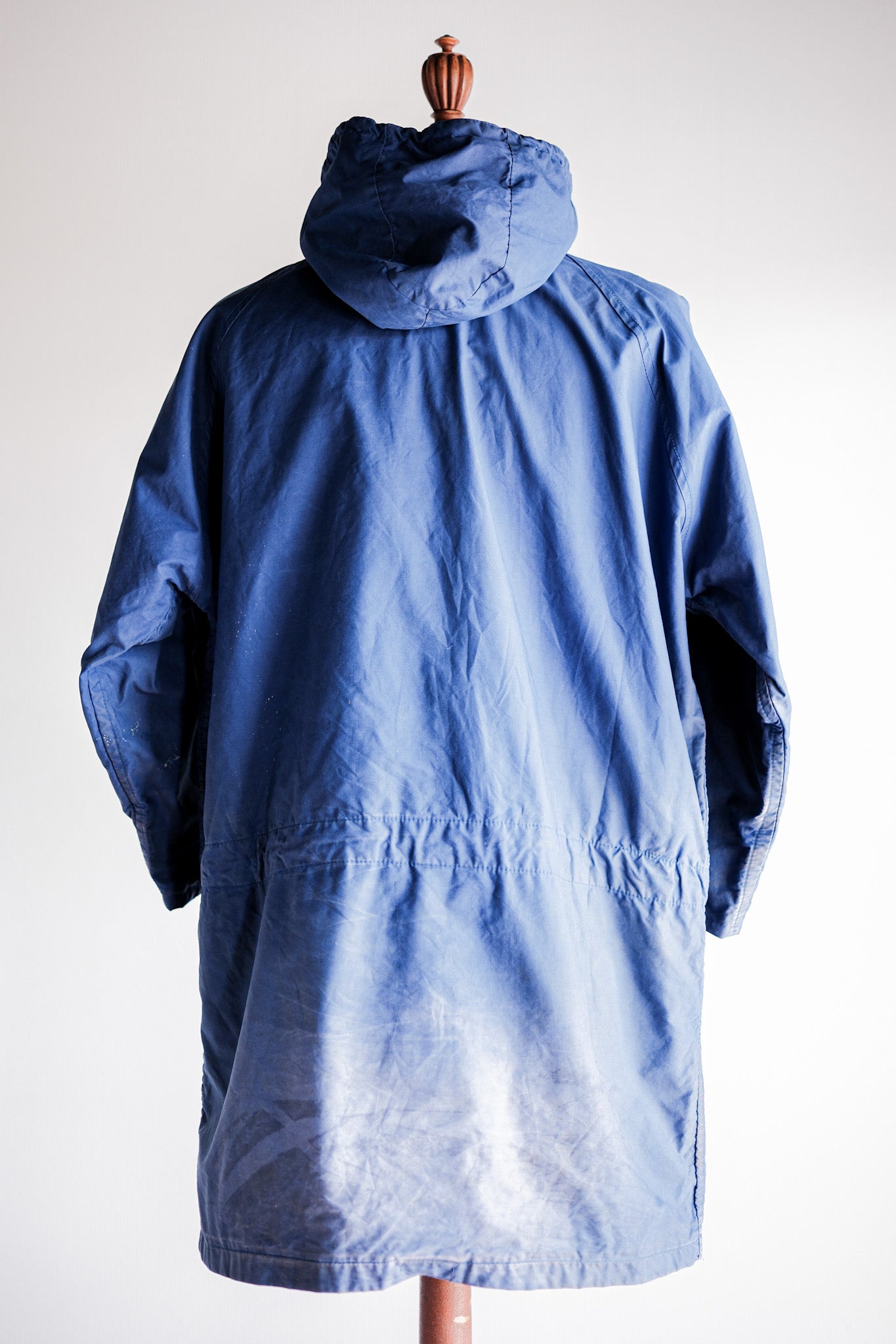 ［~60's］British Vintage Blue Ventile Smock Size.LARGE "Blacks Of Greenock"