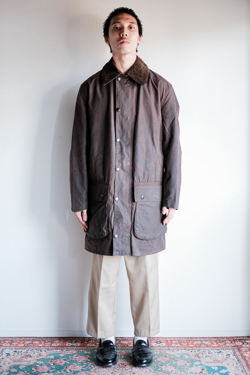 【~80’s】Vintage Barbour "NORTHUMBRIA" 2 Crest Size.38