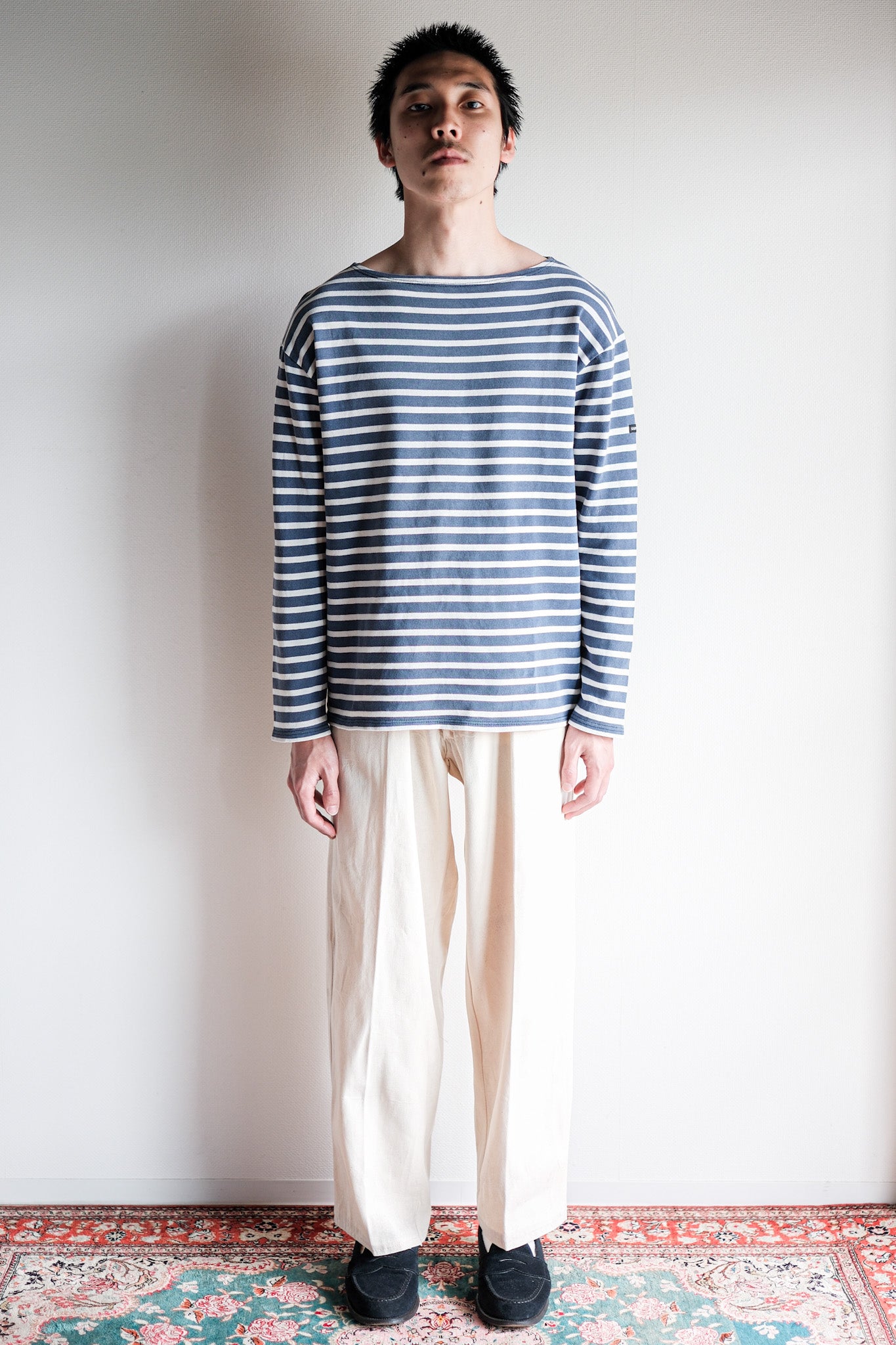 ［~20’s］French Army Cotton Linen Trousers “Dead Stock”