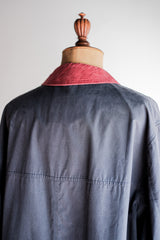 [~ 90's] Invertere 2 Tone Cotton Coat
