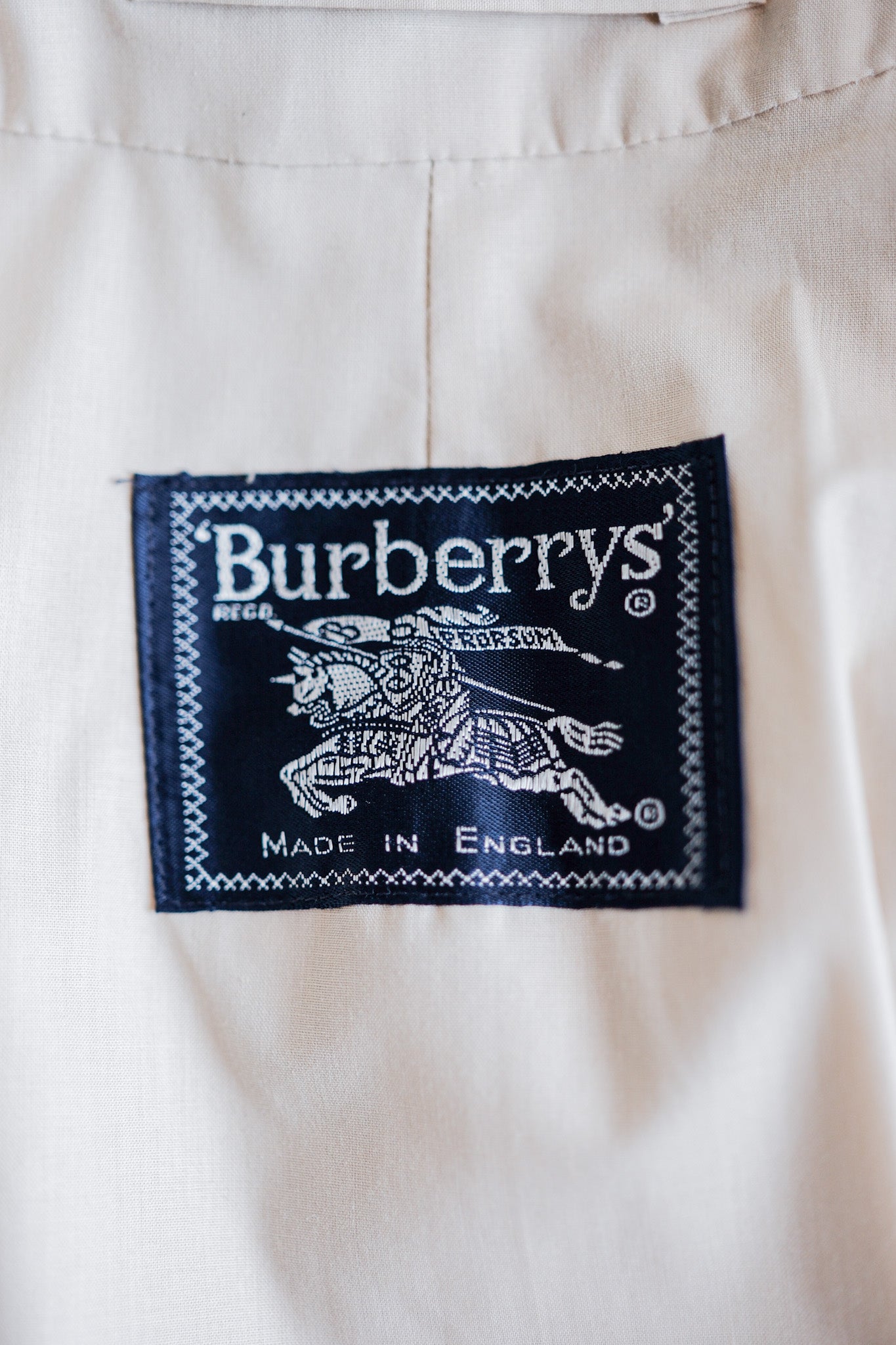 [~ 80's] vintage burberrys simple raglan balmacaan taille de manteau ceinturé.50rl "musou"