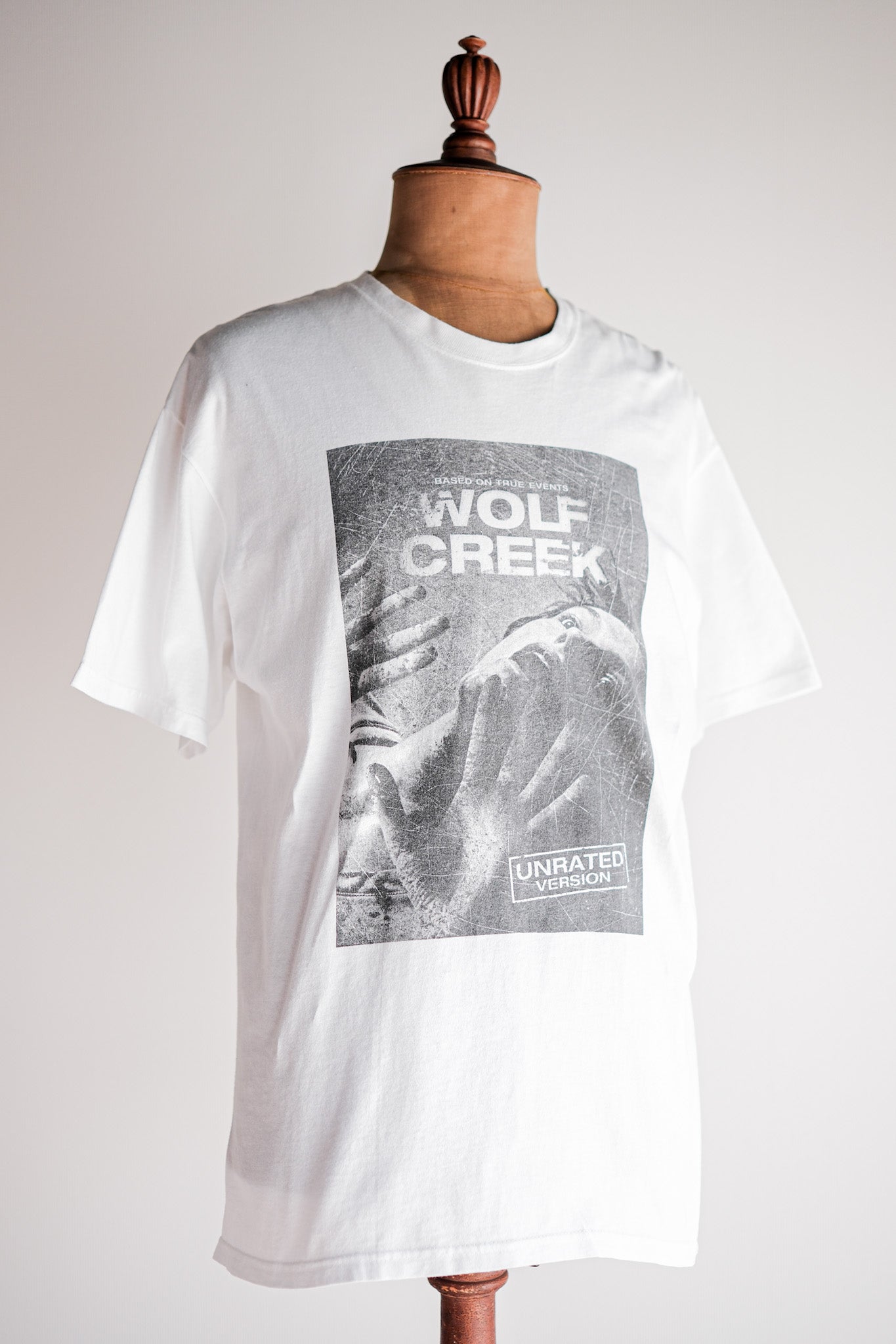 [~ 00's] Vintage Movie Print T-Shirt Size.l ​​"Wolf Creek"