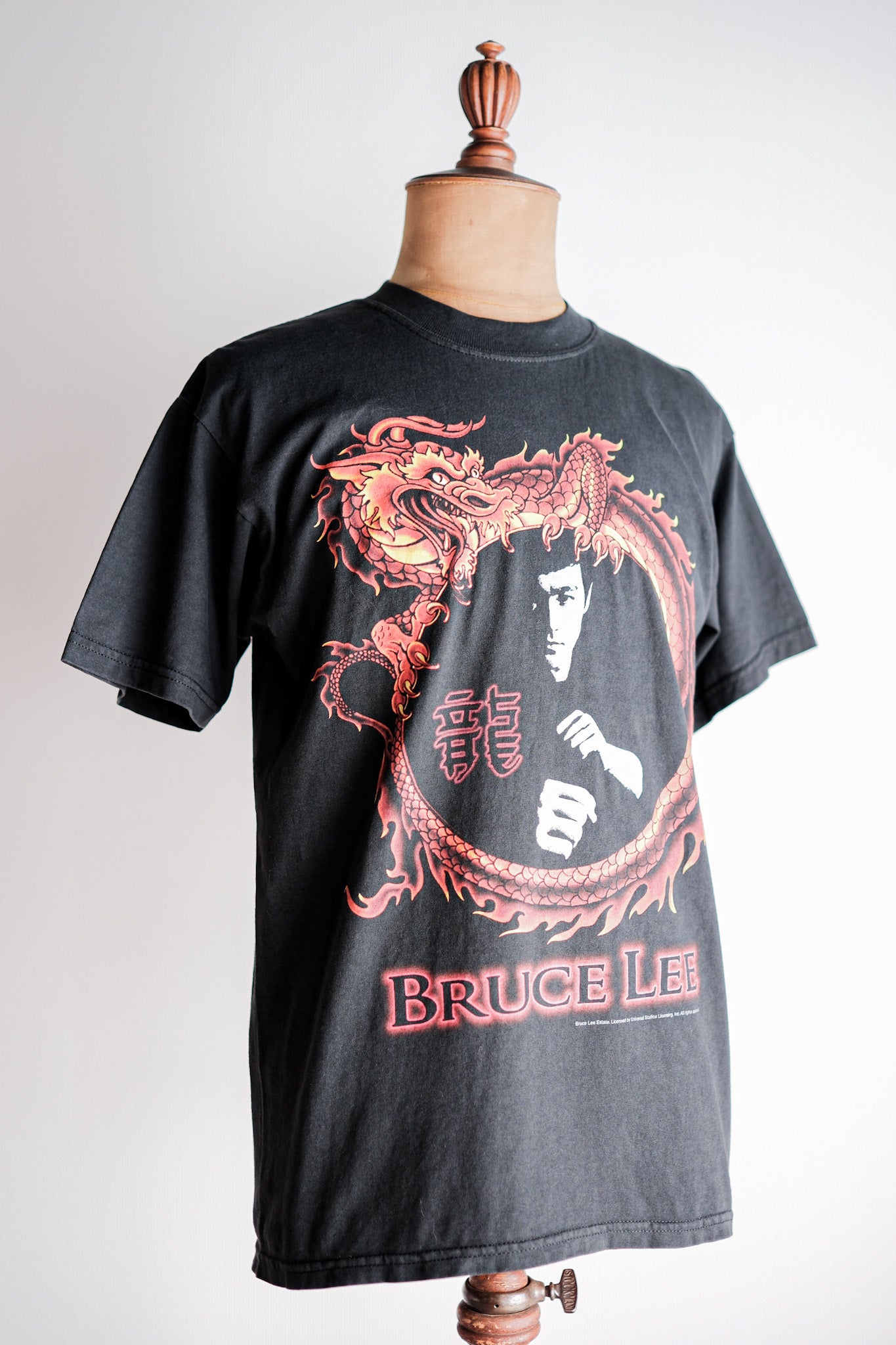【~00's】Vintage Print T-shirt Size.M "Bruce Lee"