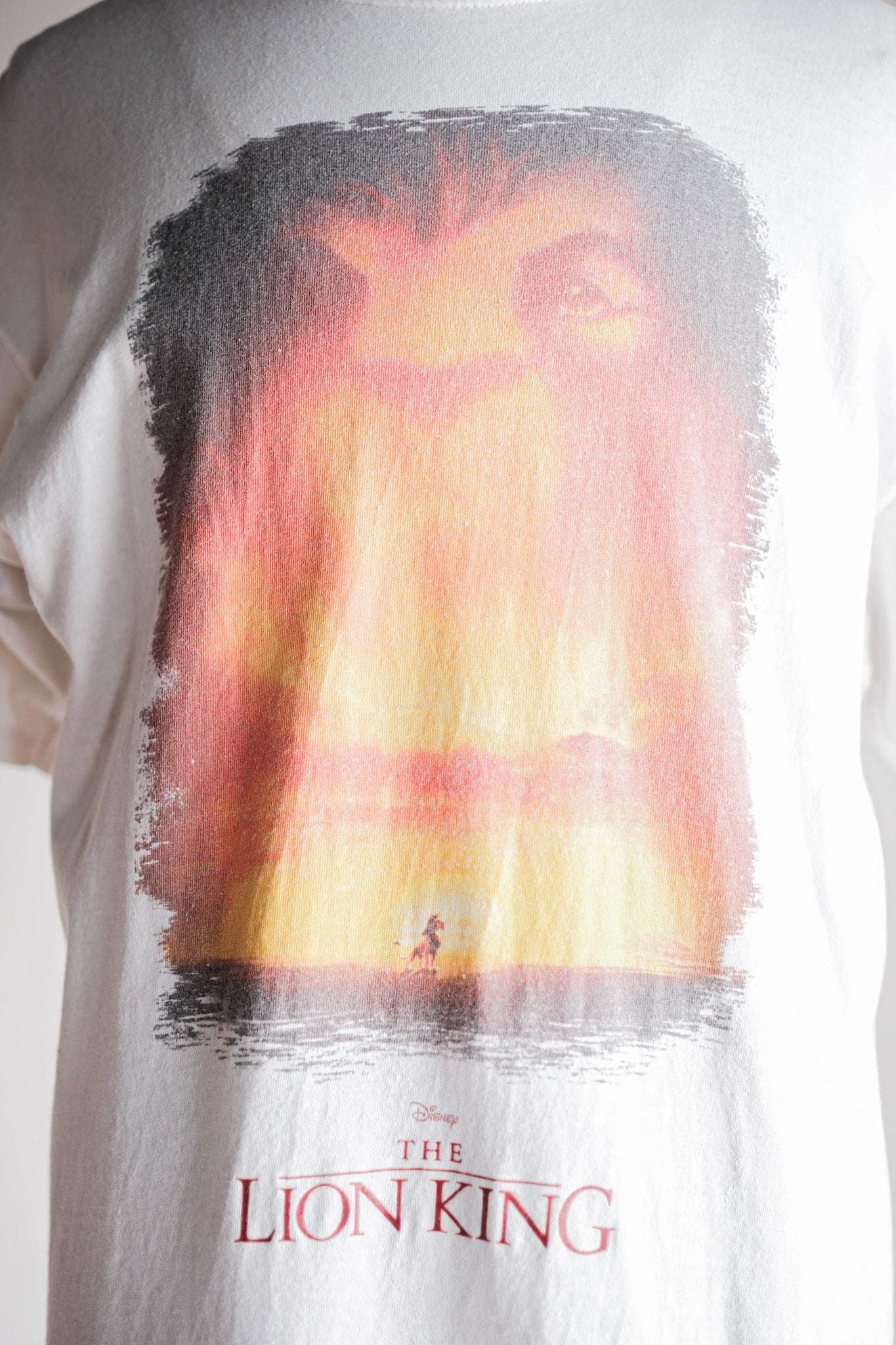 【~00's】Vintage Disney Print T-shirt Size.L "The Lion King"