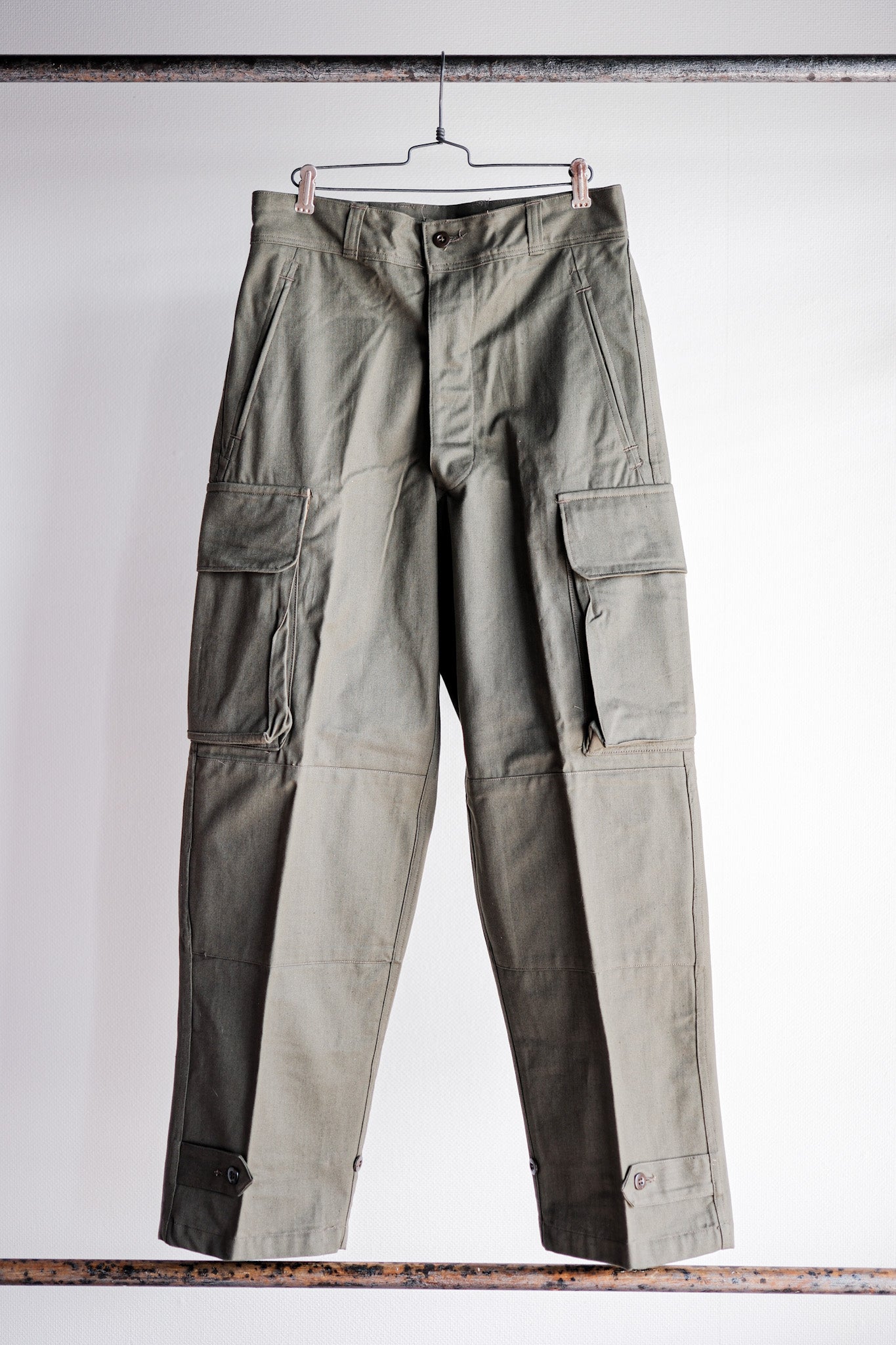 60's】French Army M47 Field Trousers Size.21 