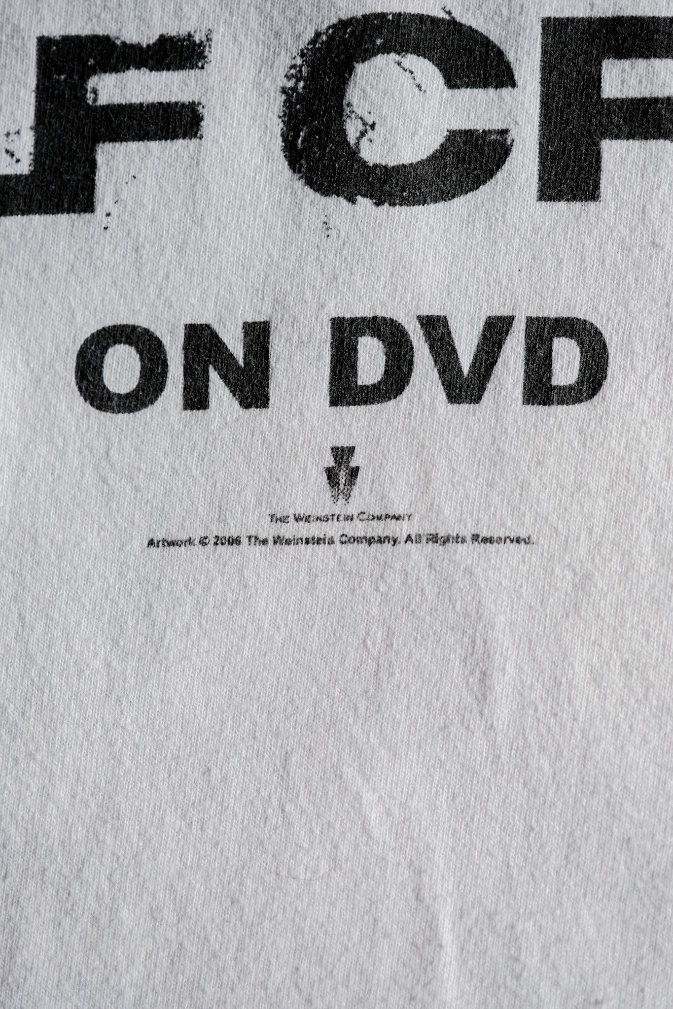 [〜00's]復古電影印刷T卹尺寸。