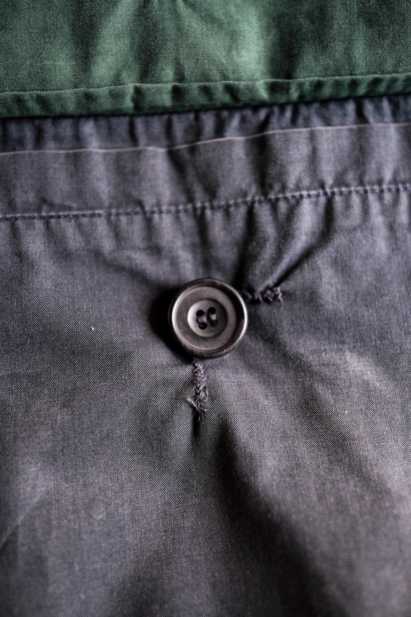 【~90's】Old INVERTERE 2 Tone Cotton Coat